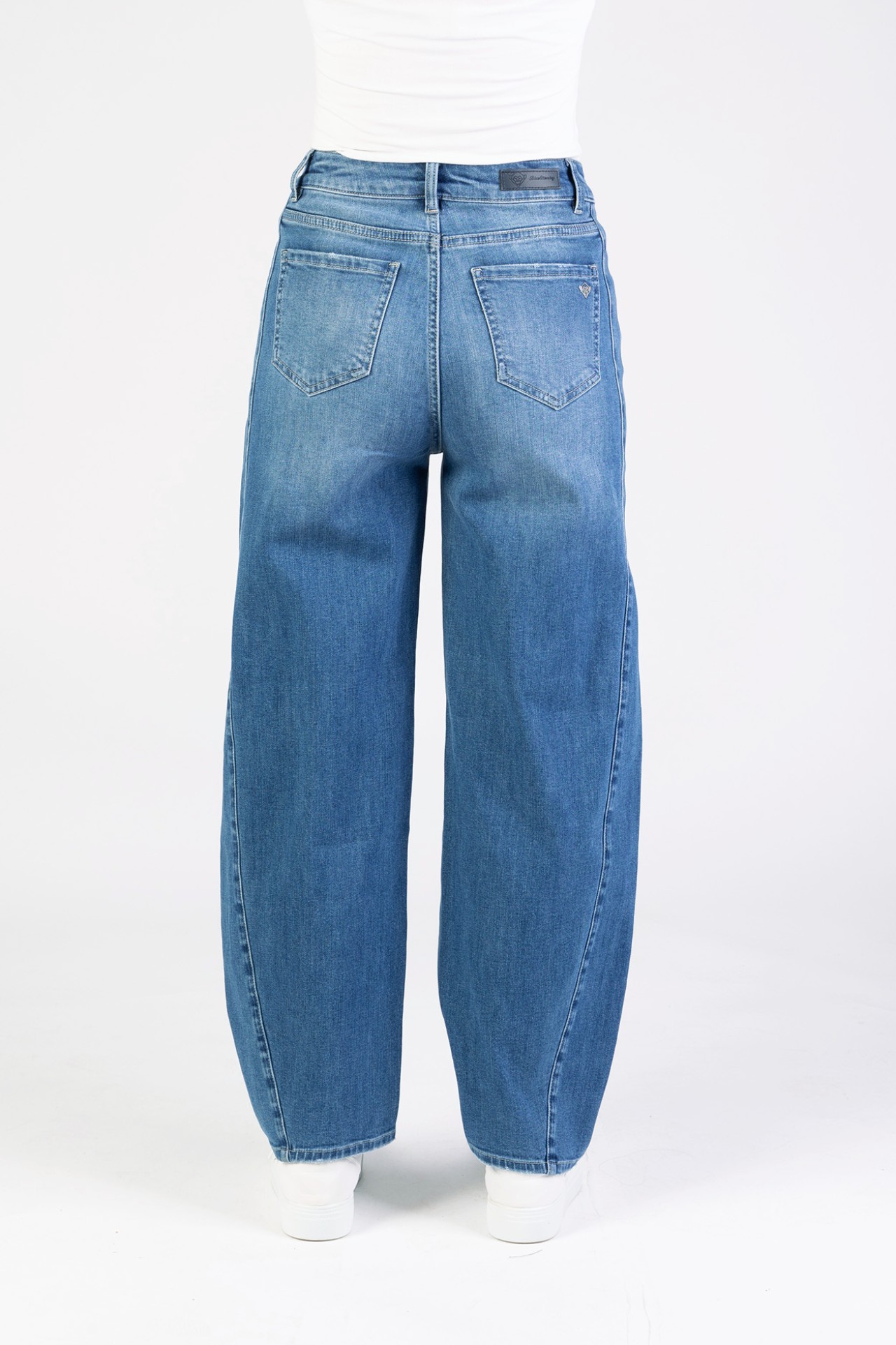 Blue Monkey, Barrel-Fit-Jeans, 57Rina 31030Y