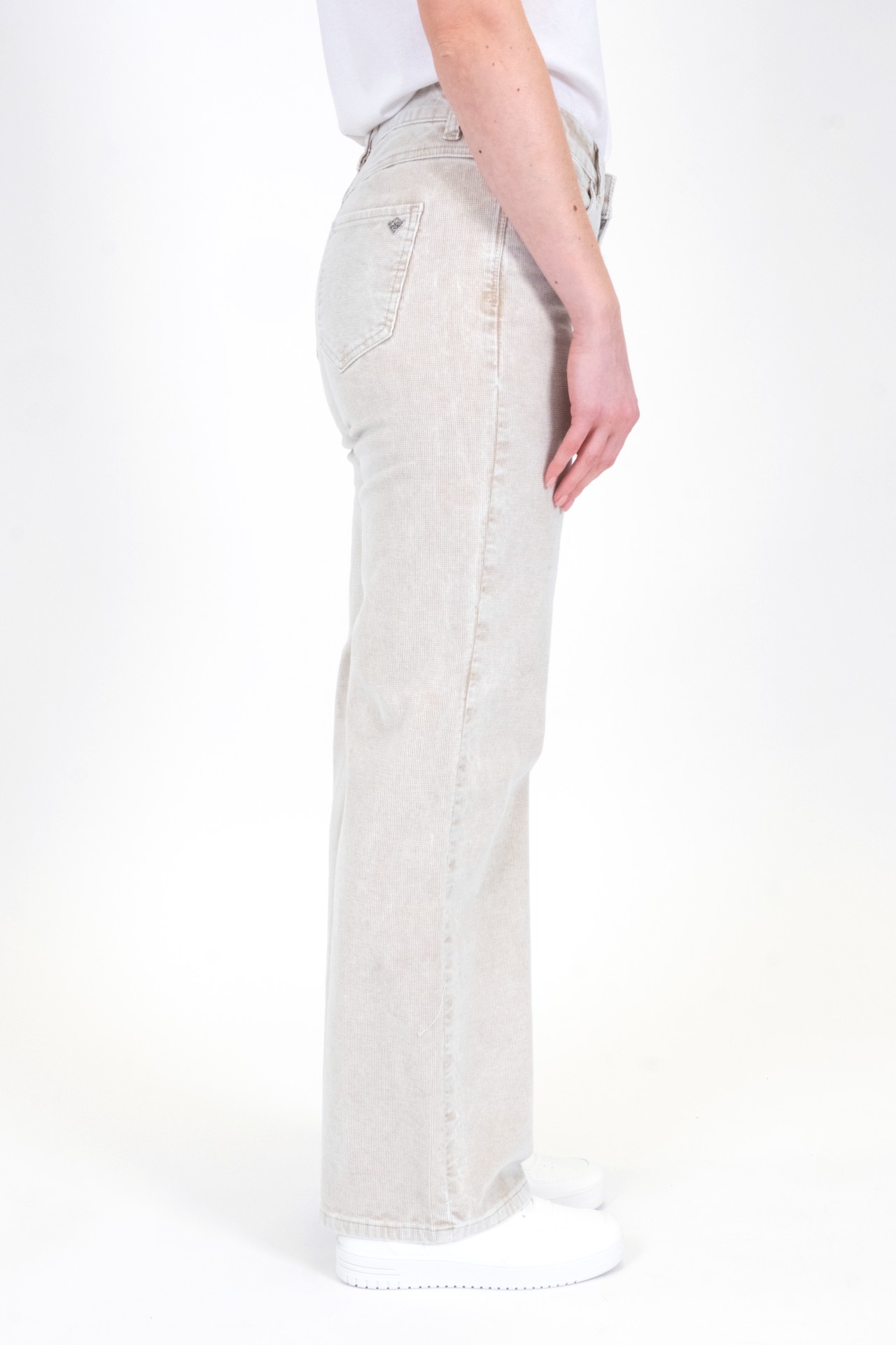 57Zoe 30962Y | Wide Leg | Cord | Beige