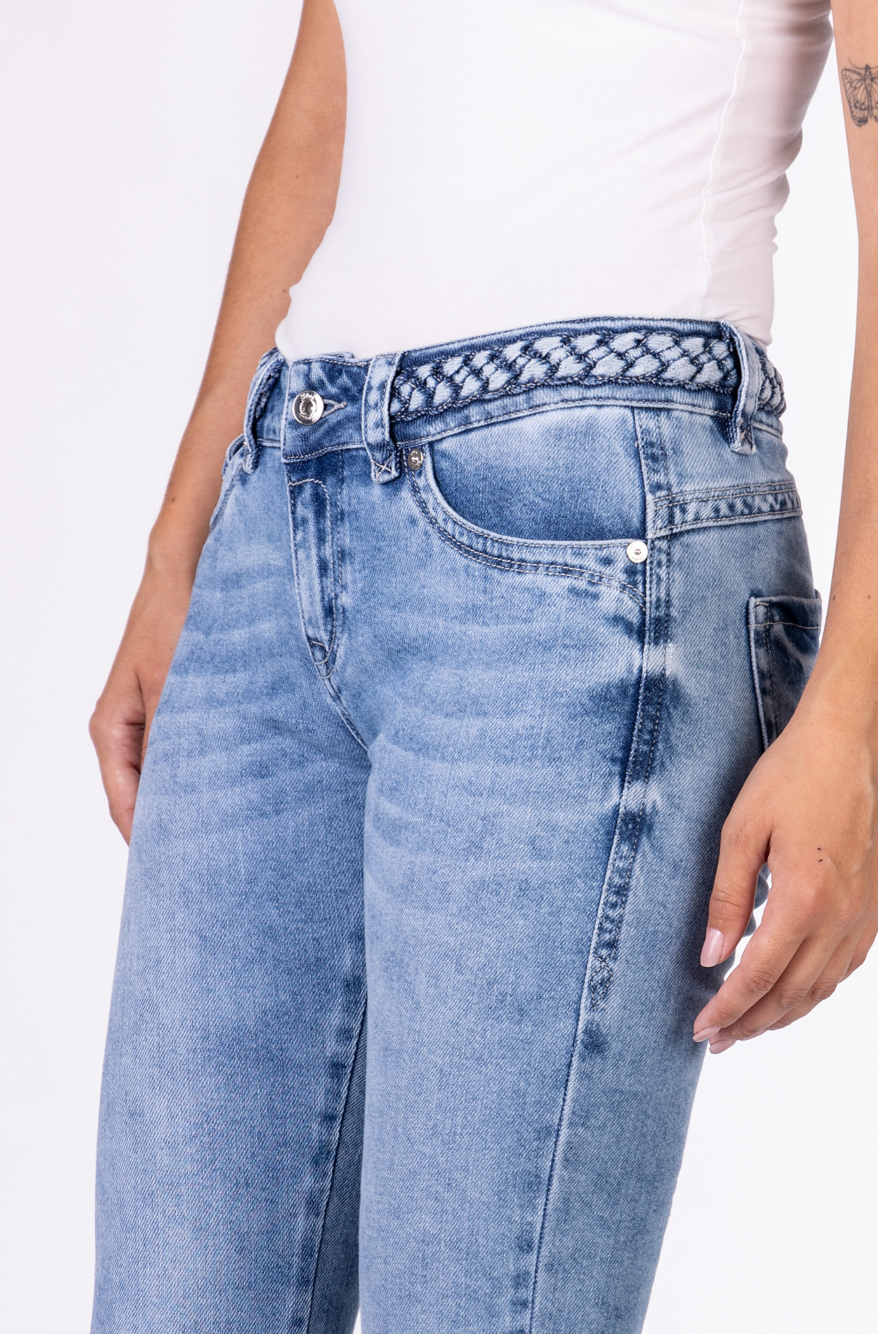 7Charlotte 11623X | 7/8 | Skinny Fit | Blue