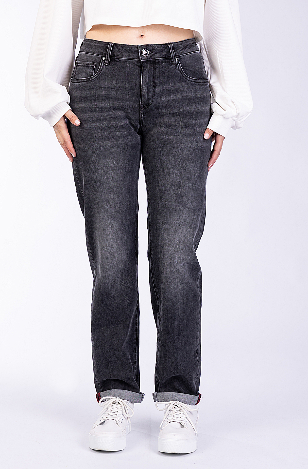 Susan 30787Y | Boyfriend Fit | Black