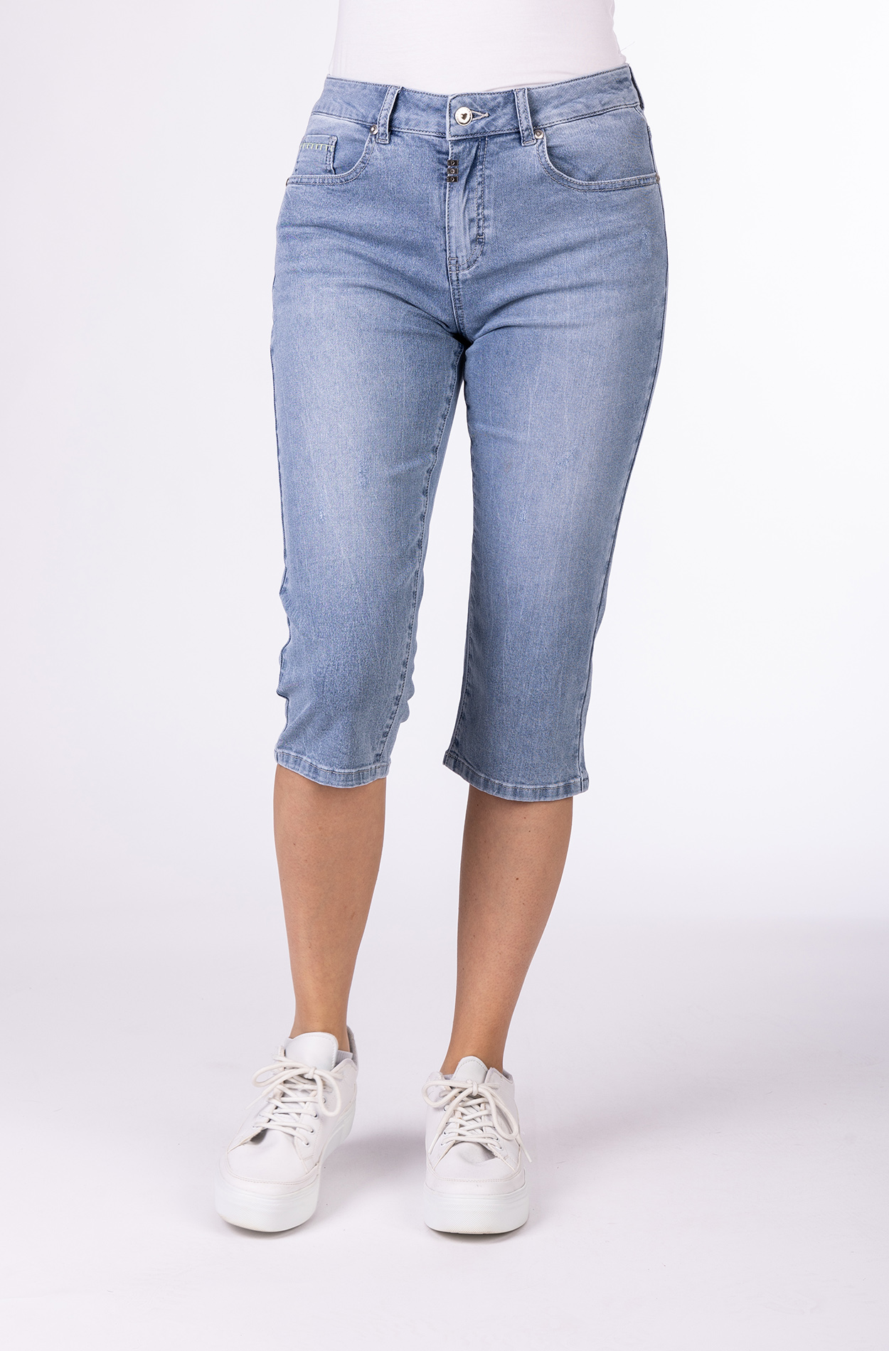 57Vivi 11627X | Slim Fit | Capri| Light Blue 