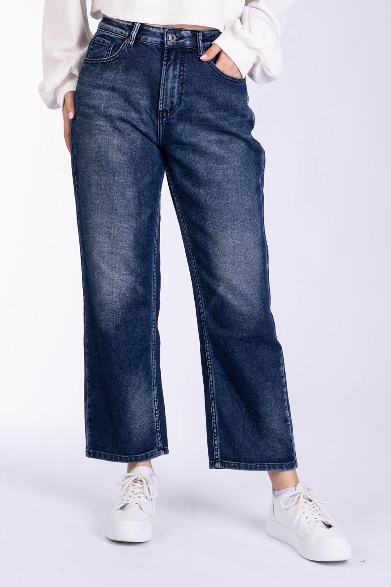 Eva 11406Y | Straight Fit | Blue