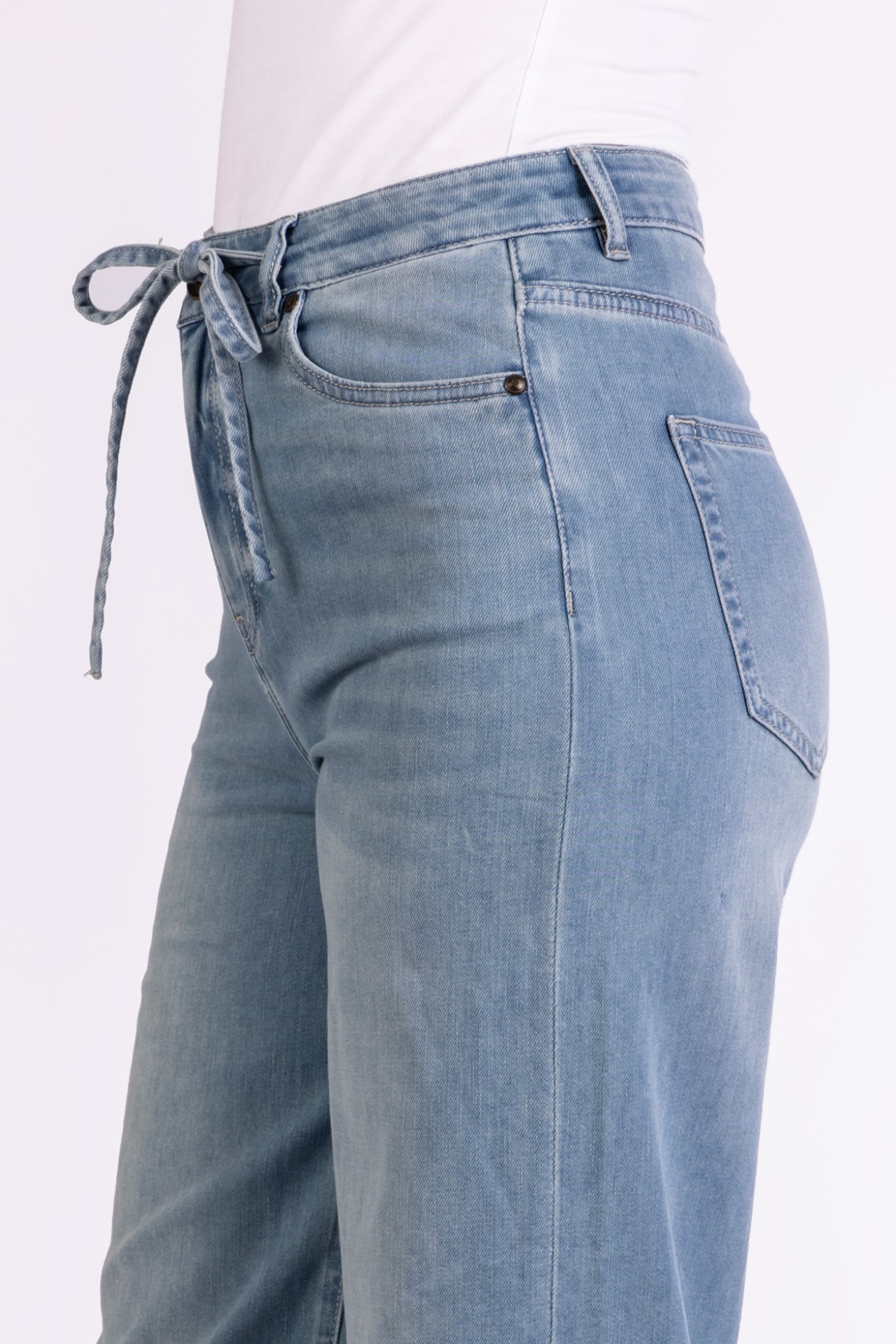 57Isabell 30996X | Wide Leg | Light Blue