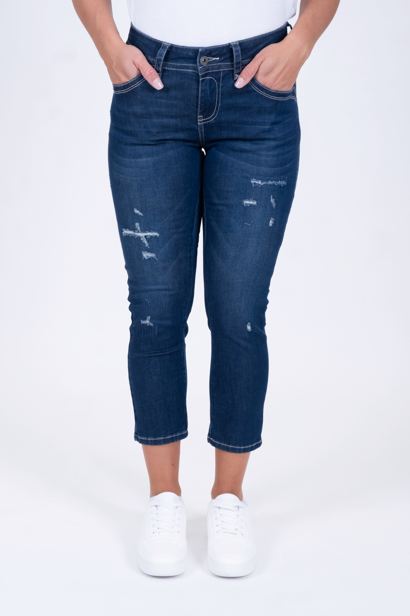 Charlotte 11477X | Slim Fit | 7/8 | Dark Blue