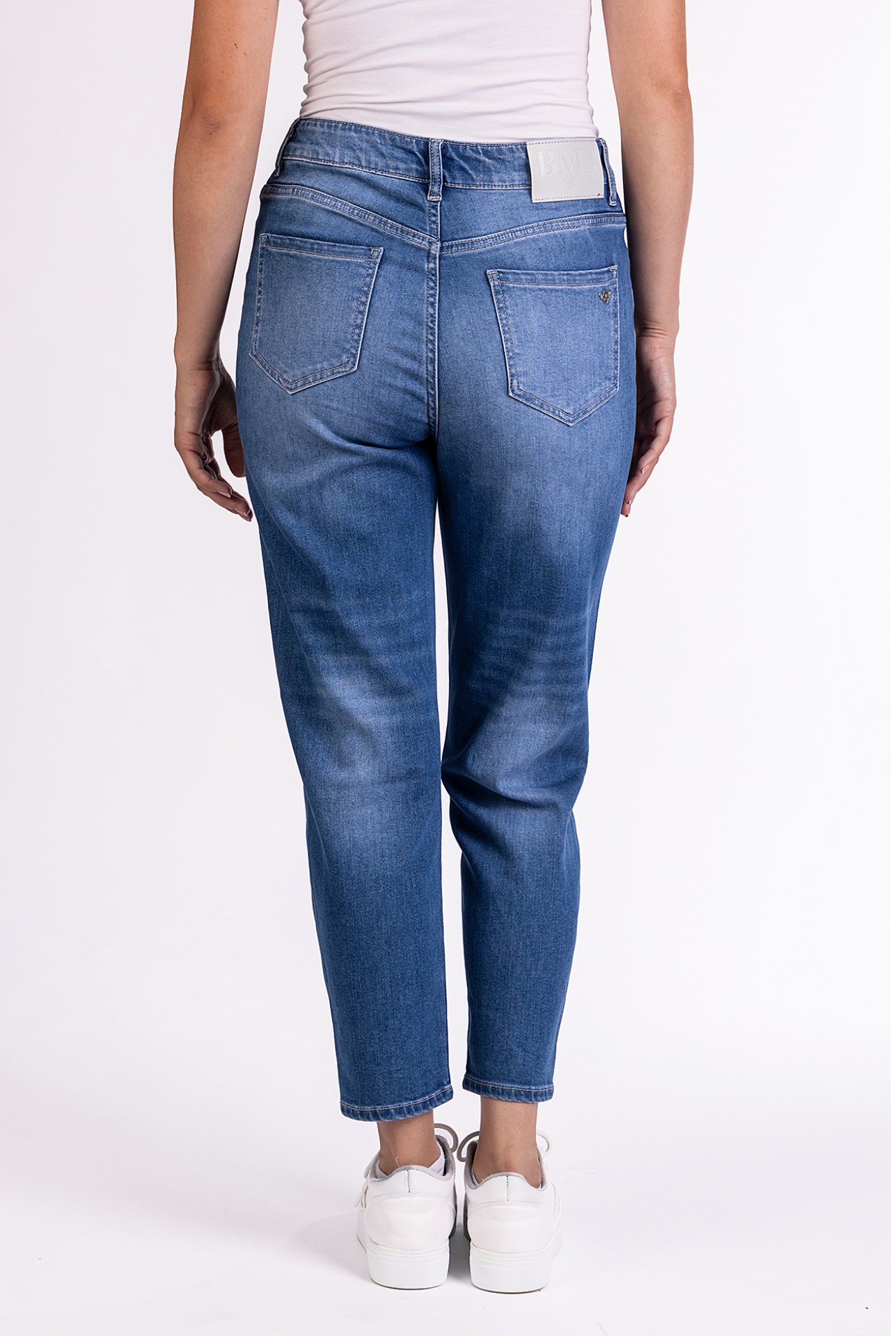 57Juna 30992X | Carrot Fit | Cropped | Blue