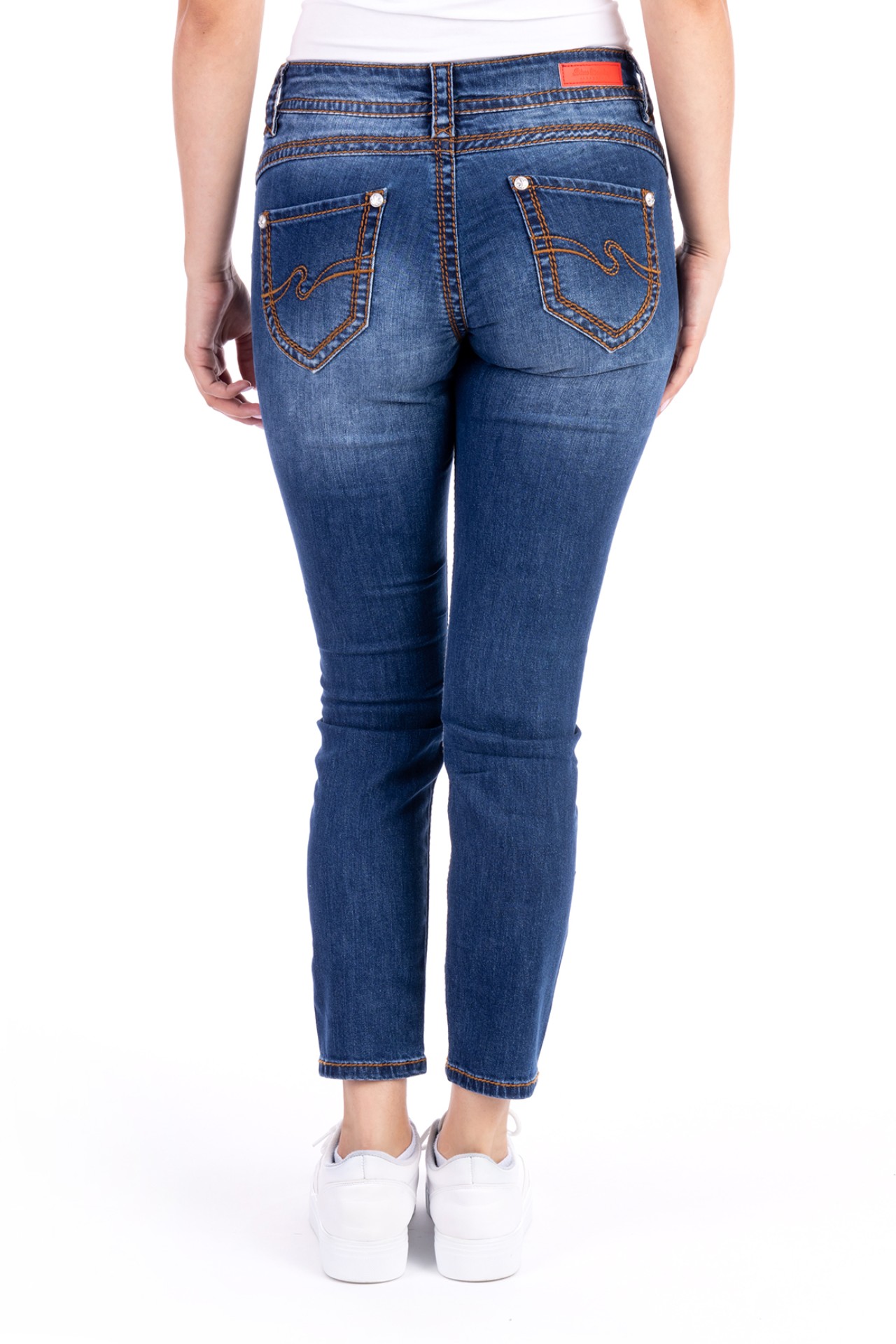 Laura 30701X | Skinny Fit | Cropped | Blue