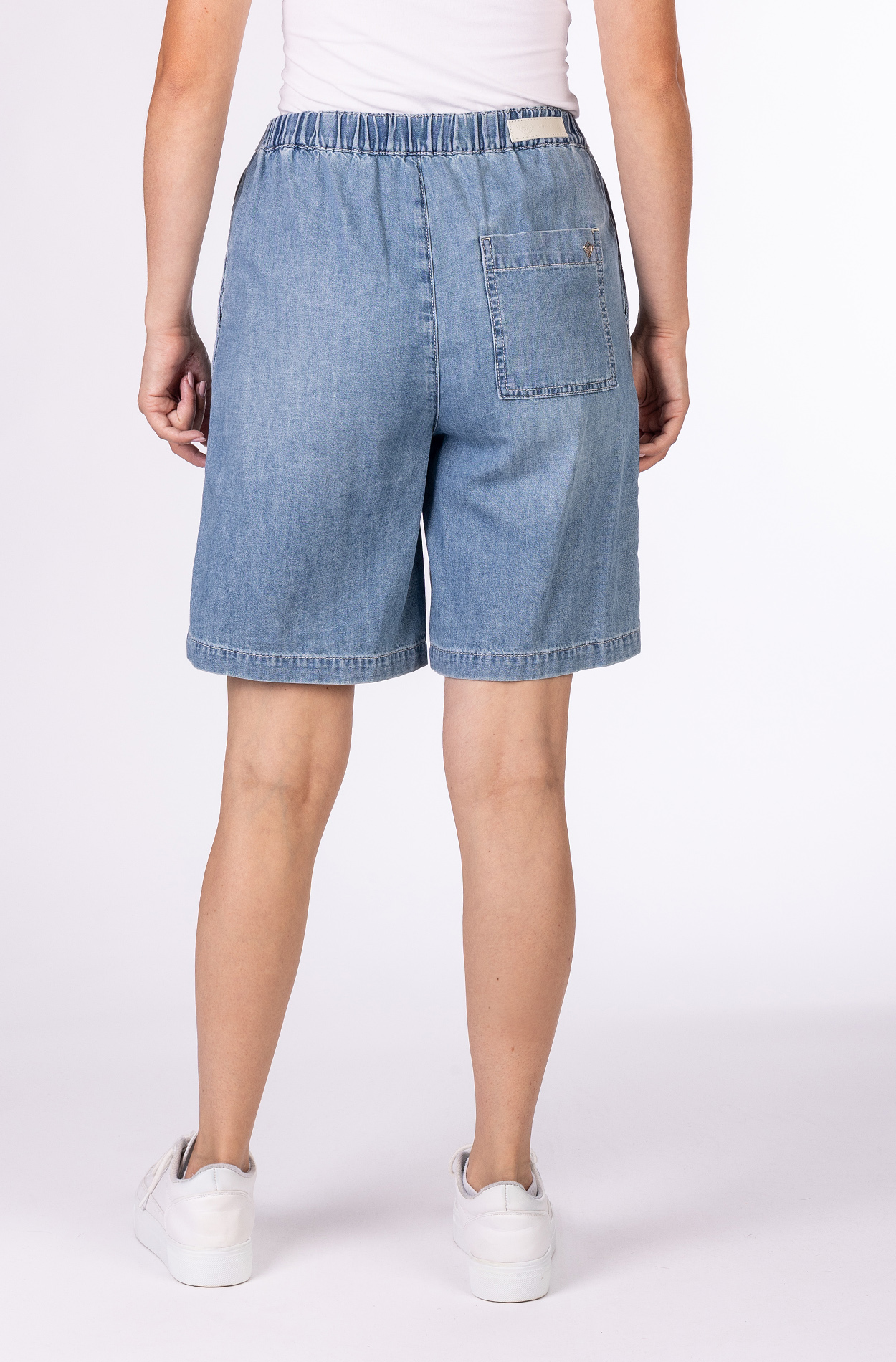 57Nancy 31009X | Shorts | Elastic Waist | Blue 