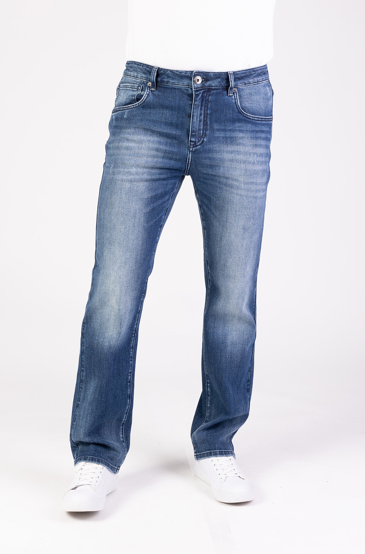 57Jack, Straight-Fit-Jeans, lässiger Sitz