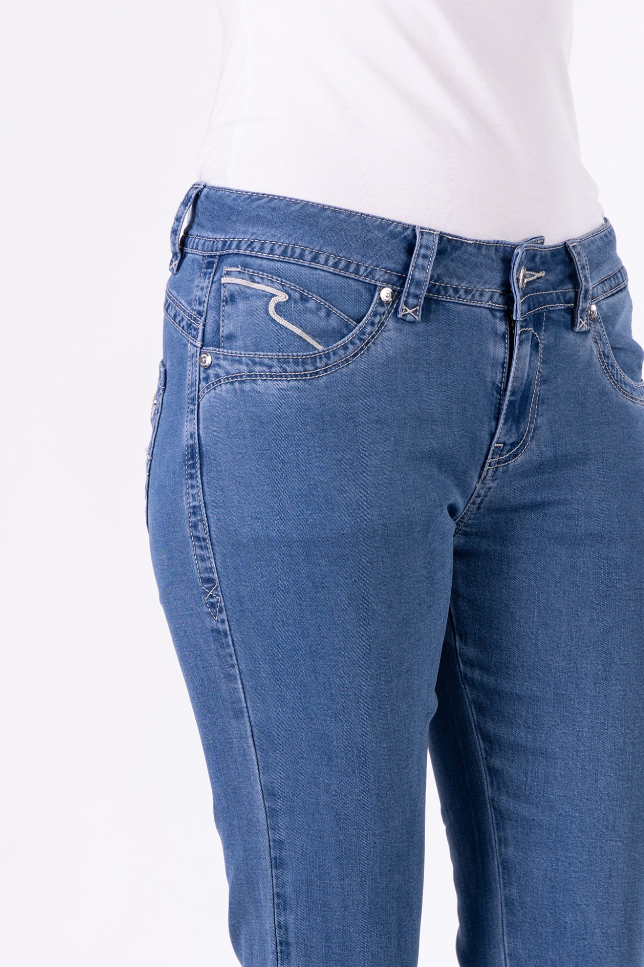 7Charlotte 11649X | 7/8 | Skinny Fit | Blue 