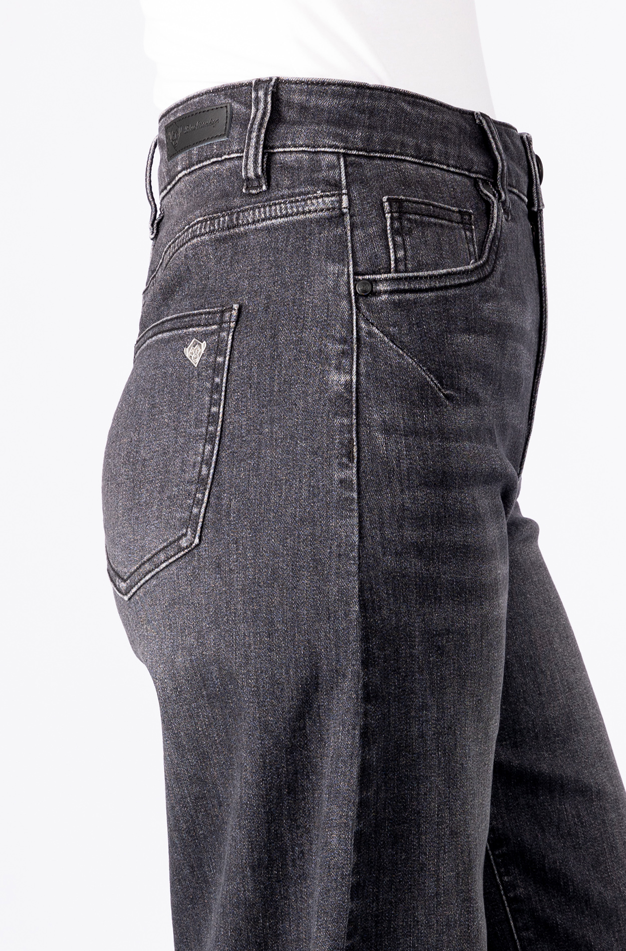 57Ilvy, Barrel-Fit-Jeans, 5-Pocket-Style, O-Shape 