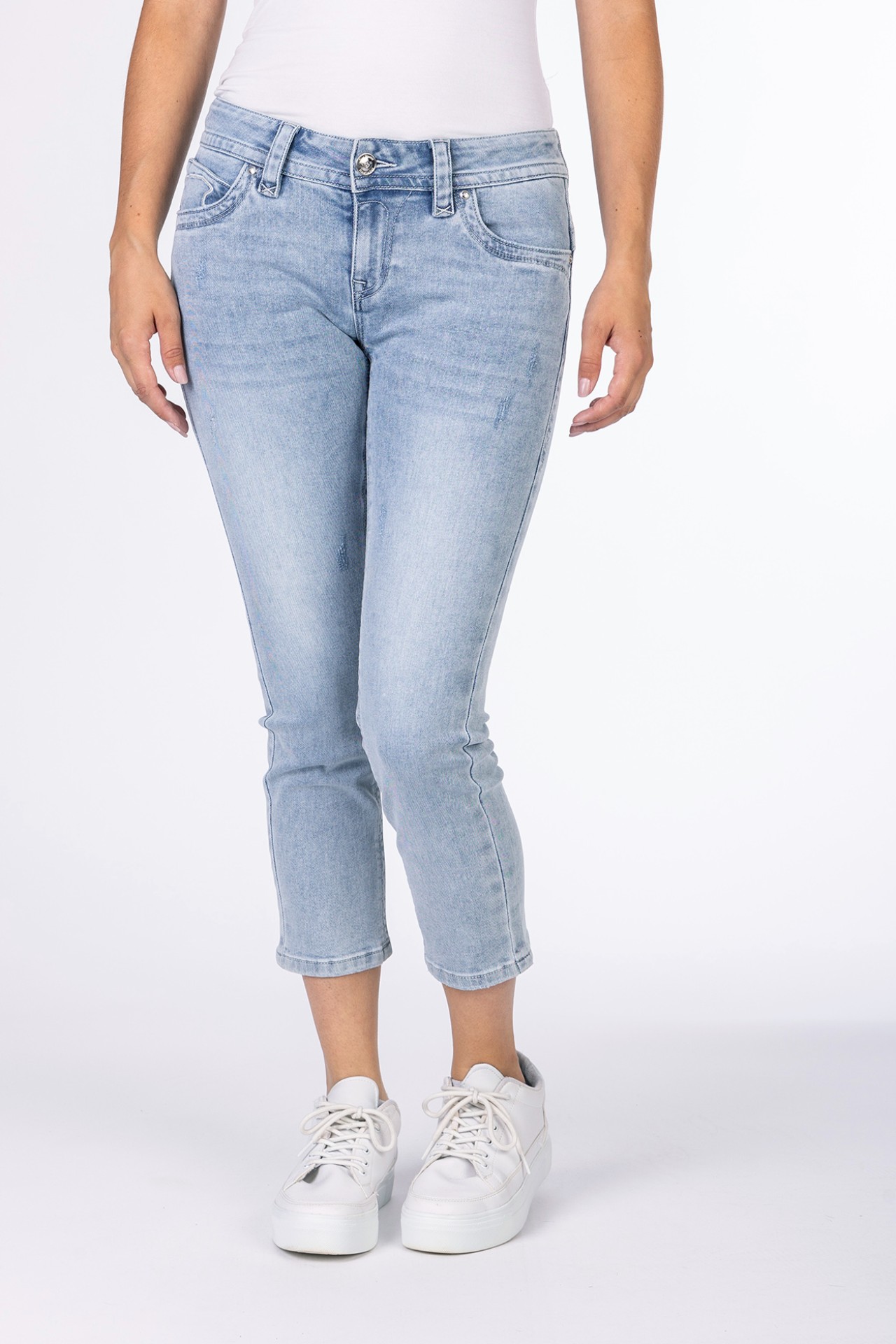 7Charlotte 31011X | 7/8 | Skinny Fit | Light Blue 
