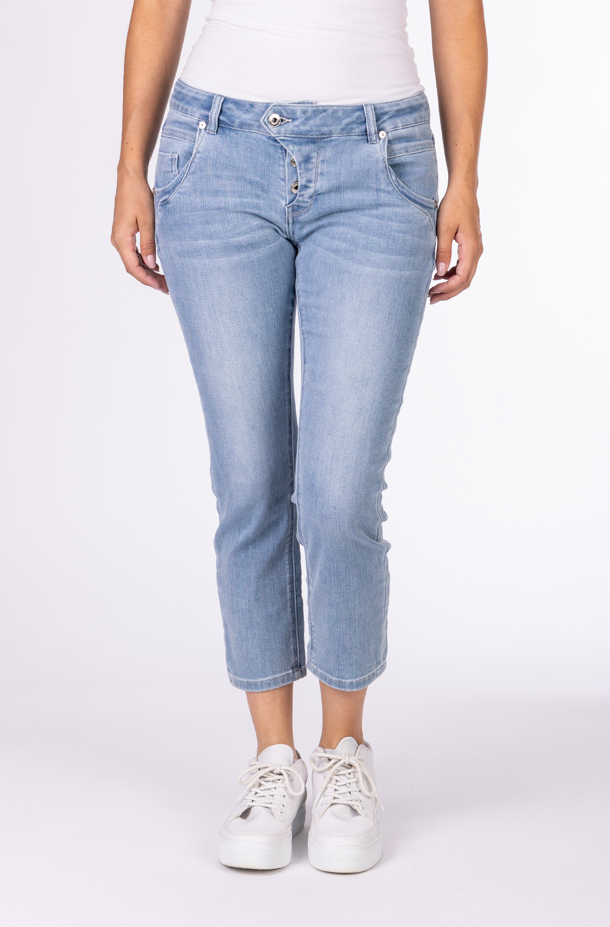 57Manie 11624X | Slim Fit | 7/8 | Light Blue 