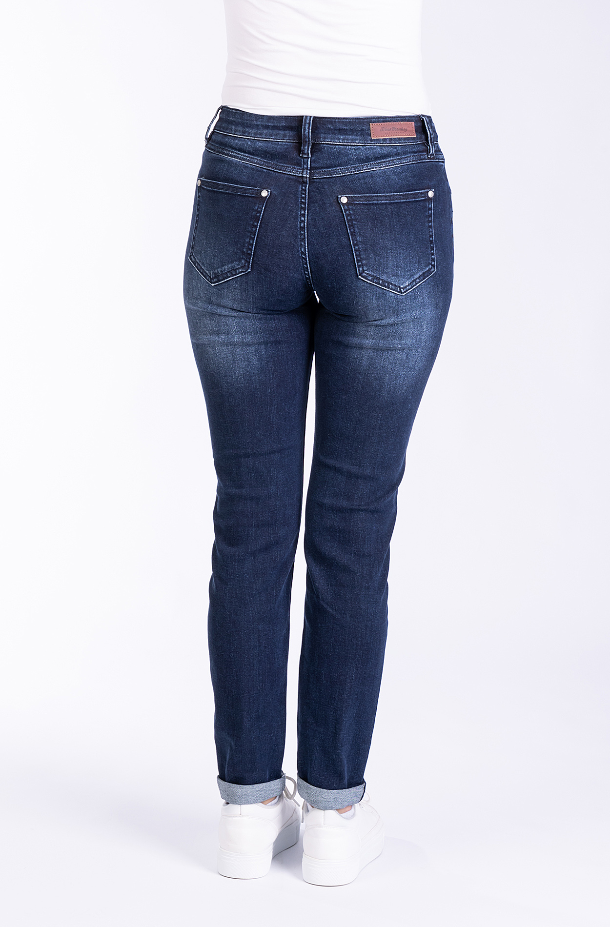 Hannah 30801Y | Mom Fit | Blue 