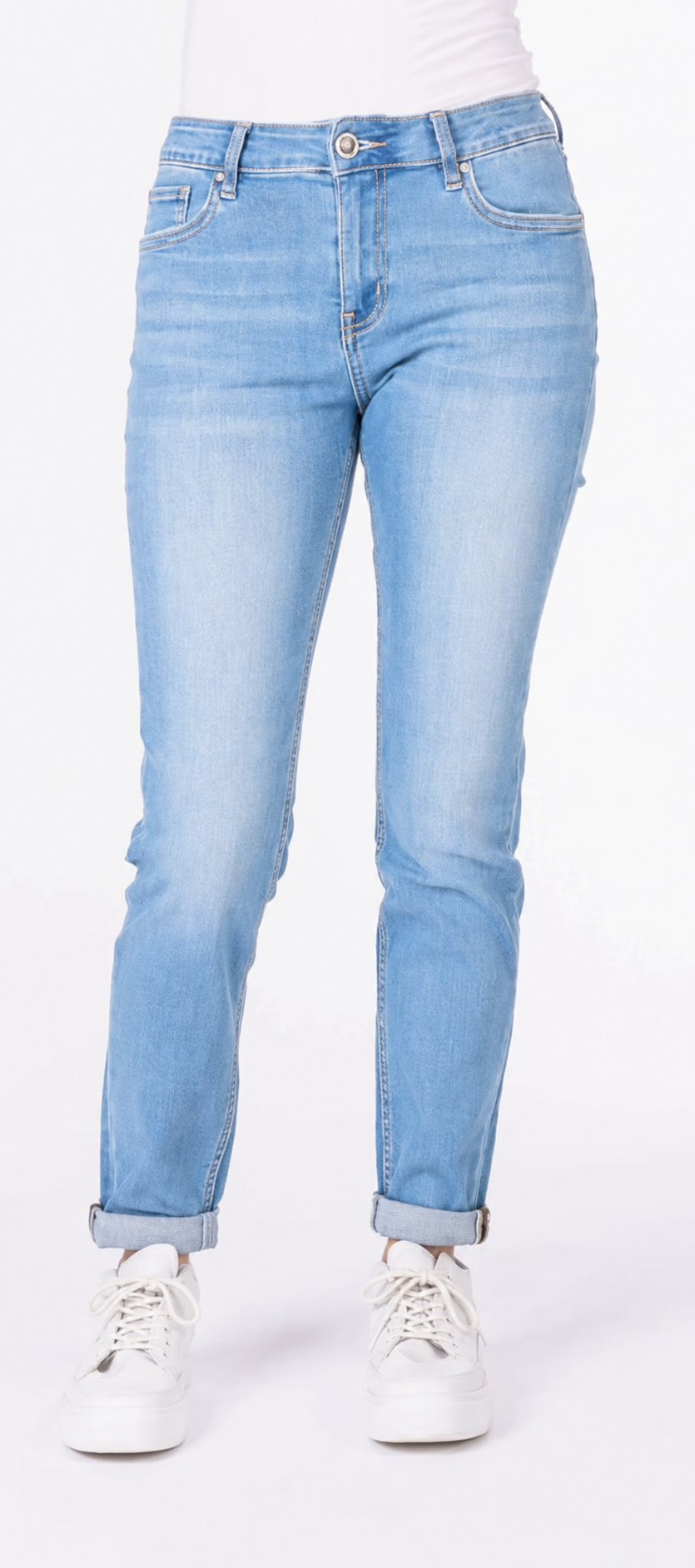 57Hannah 30836B | Basic | Mom Fit | Light-/ Mid- oder Dark Blue