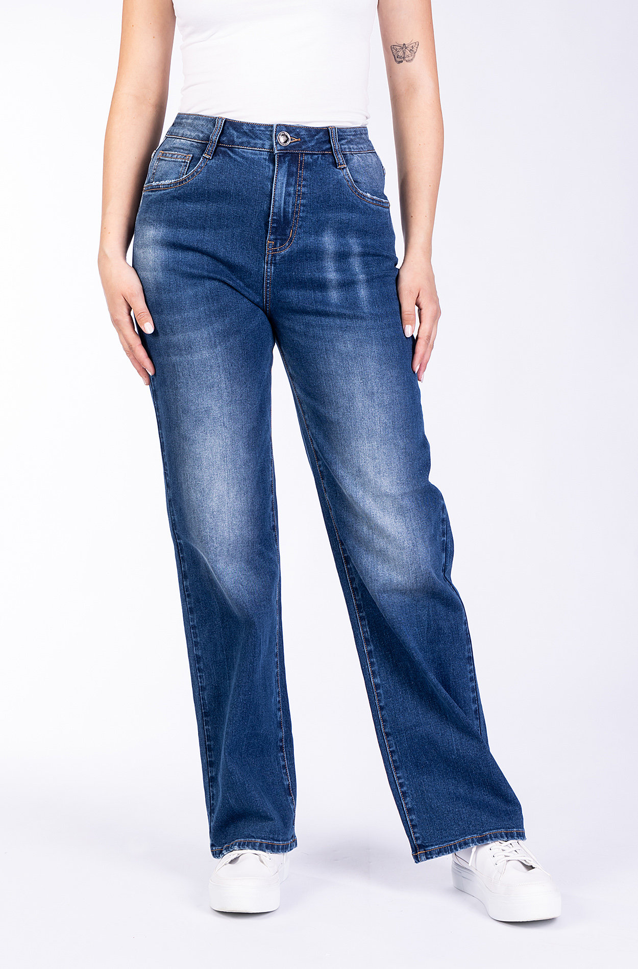 Liz 30802Y | Wide Leg | Blue