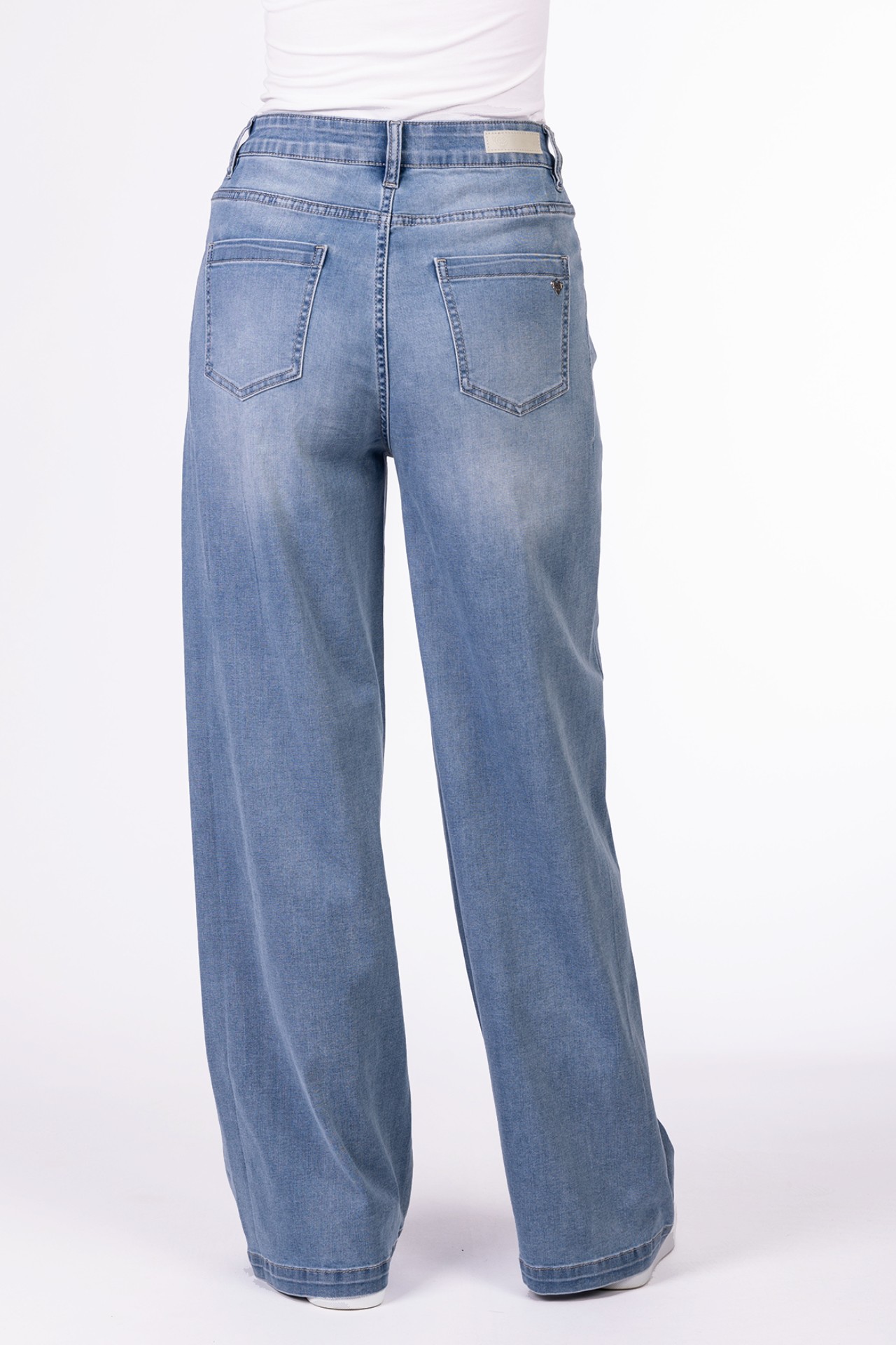 57Giulia 31004X | Palazzo Wide Leg | Light Blue