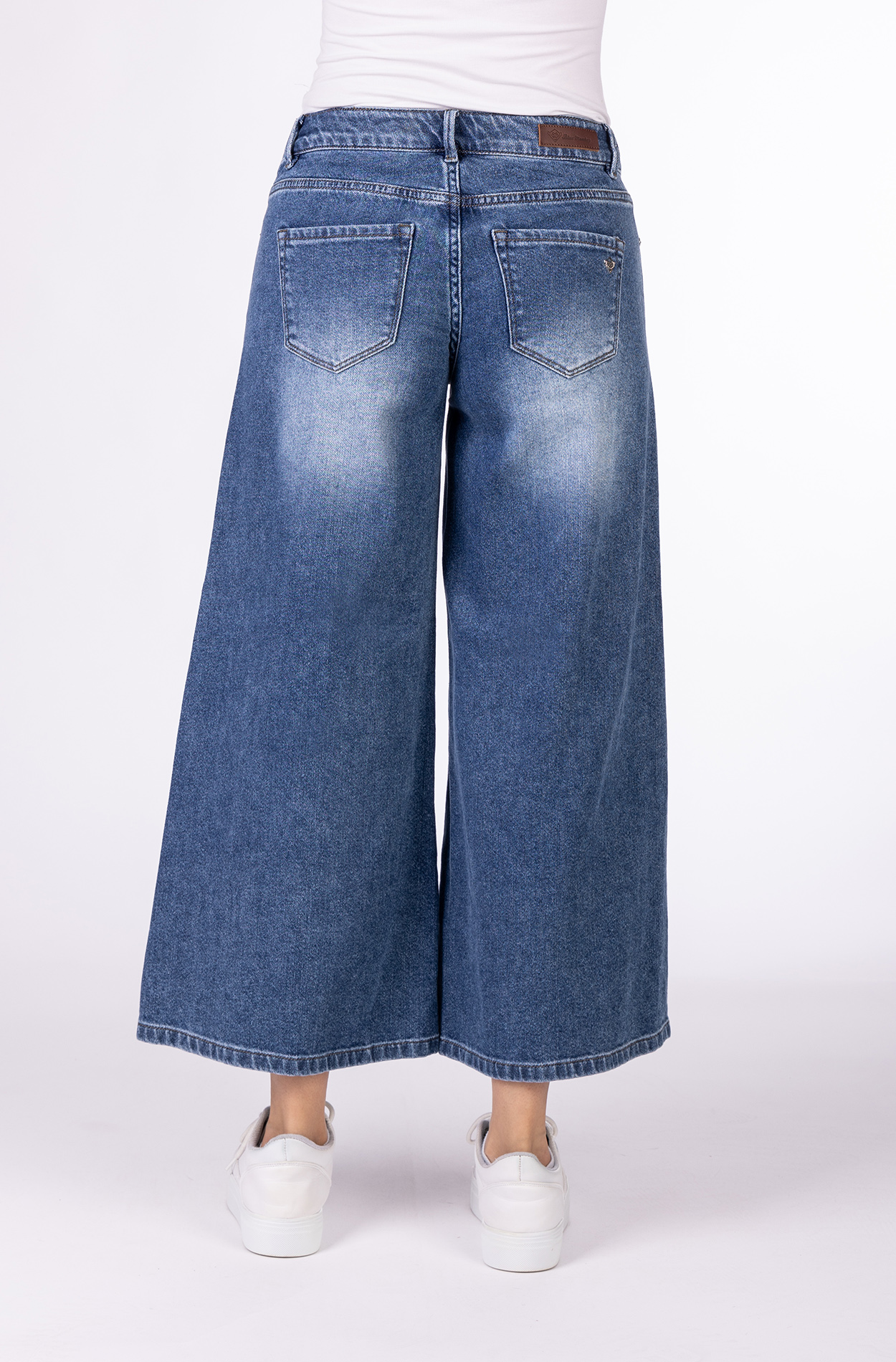 Blue Monkey, Wide-Culotte-Jeans, 57Liora 11620X
