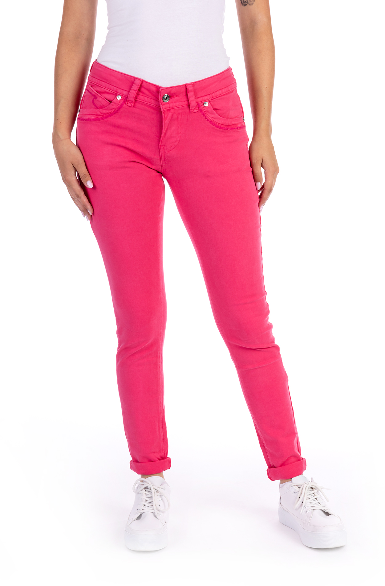 Laura 11282X| Straight Fit | Pink