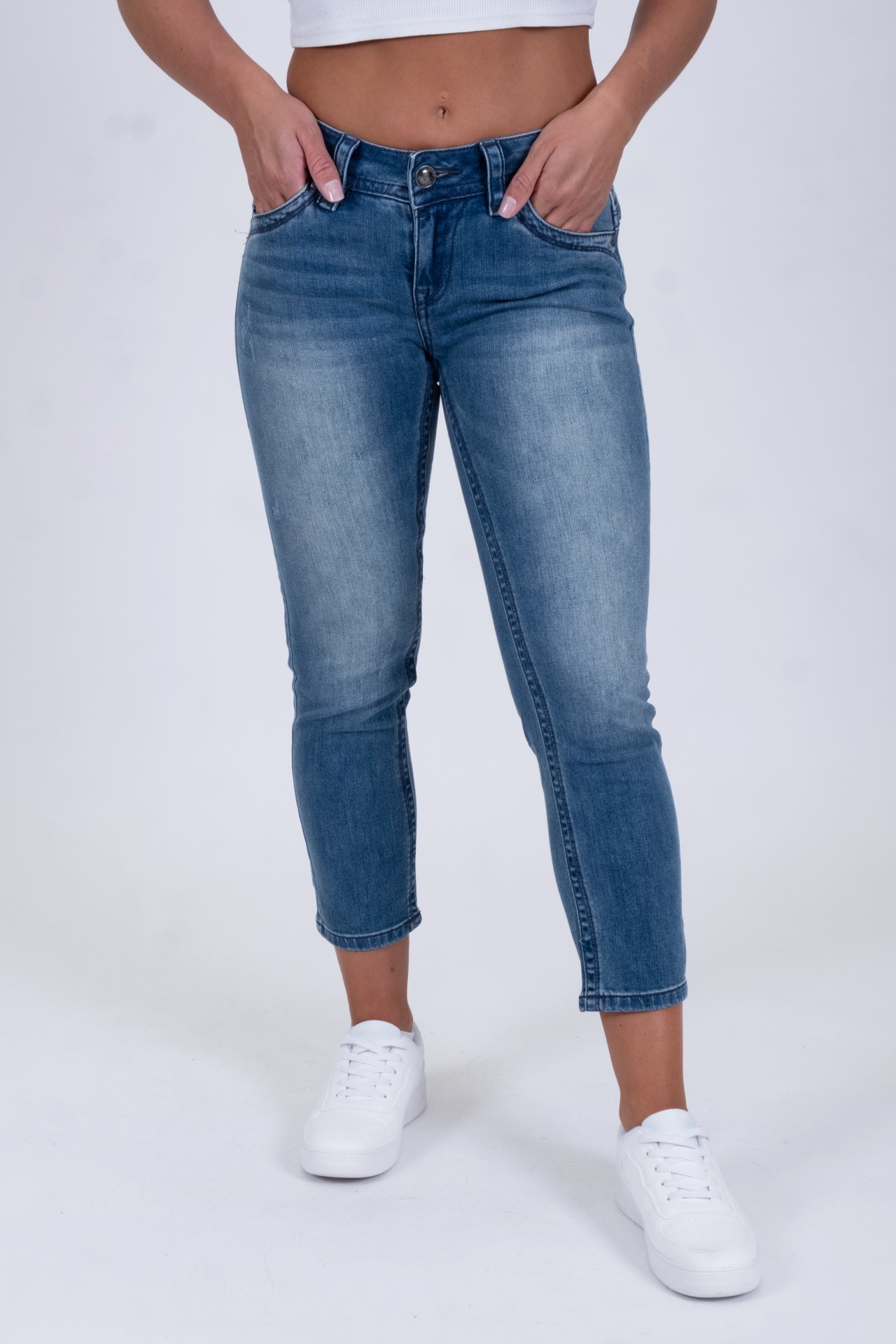 Charlotte 30906X | Slim Fit | 7/8 | Blue