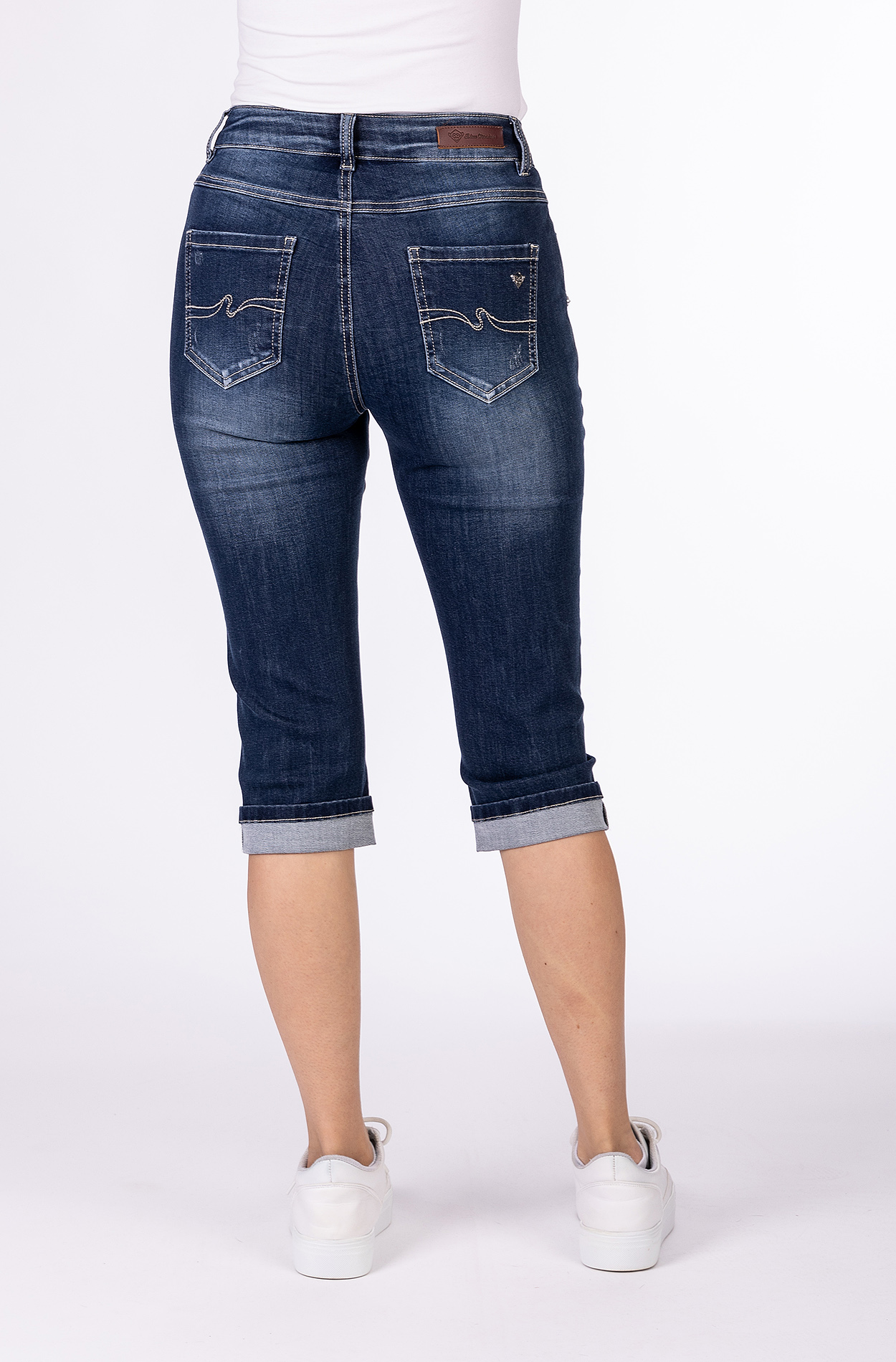 57Manie 11631X | Slim Fit | Capri | Blue 