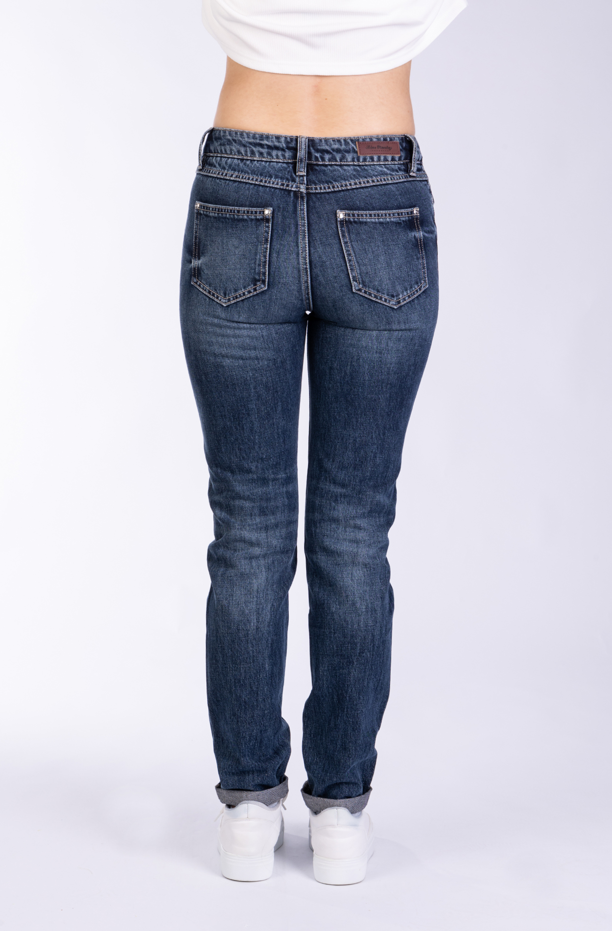 Hannah 30784Y | Mom Fit | Blue