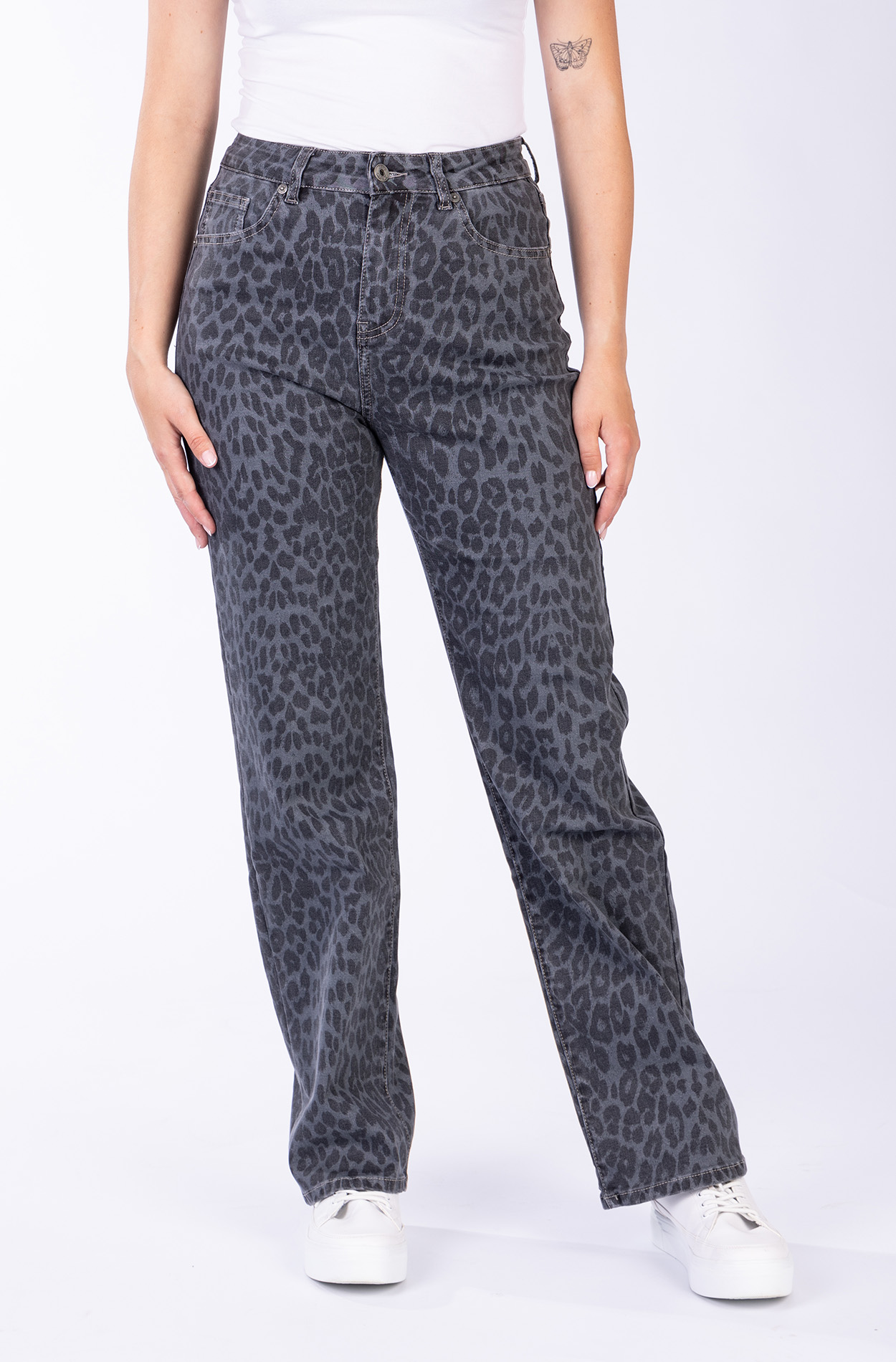 Liz 11422Y | Wide Leg | Grey