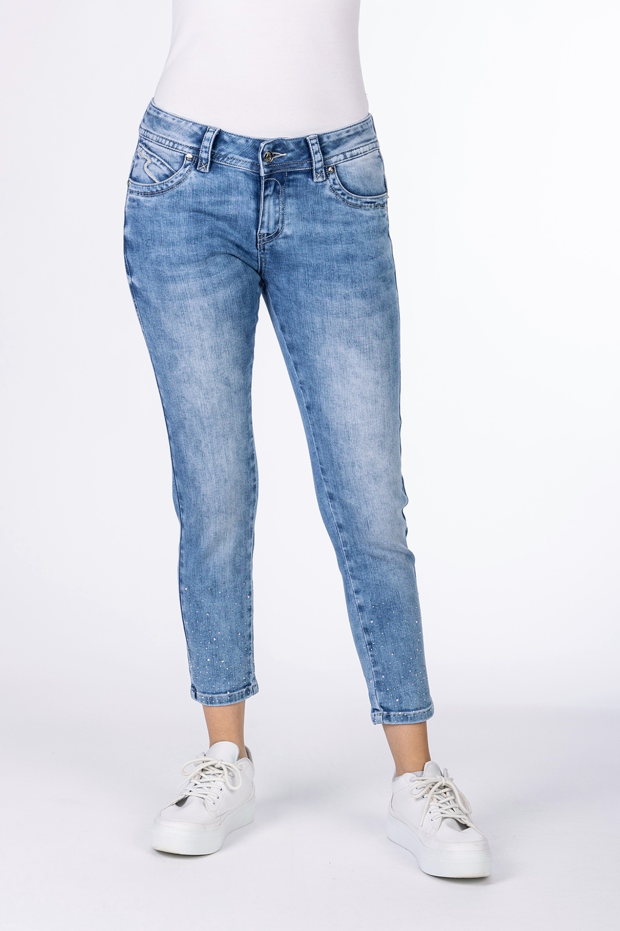 7Charlotte 11628X | 7/8 | Skinny Fit | Blue 