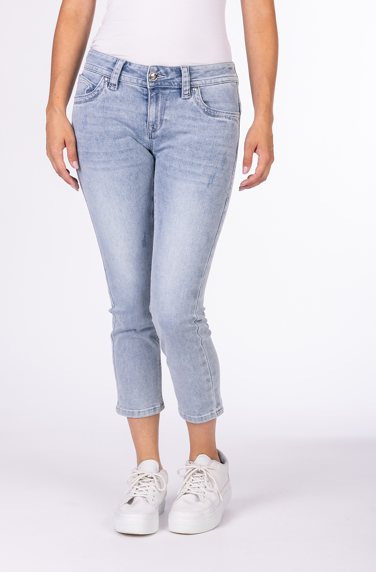 7Charlotte 31011X | 7/8 | Skinny Fit | Light Blue 