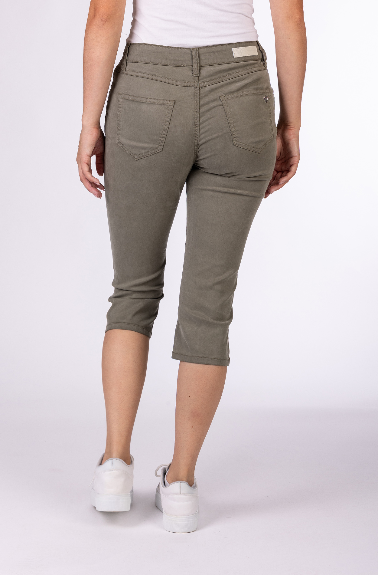 57Hannah 31019X | Olive & Candy Pink | Capri