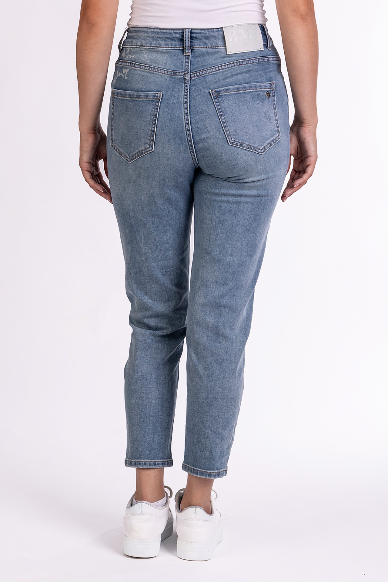 57Juna 30997X | Carrot Fit | Cropped | Light Blue