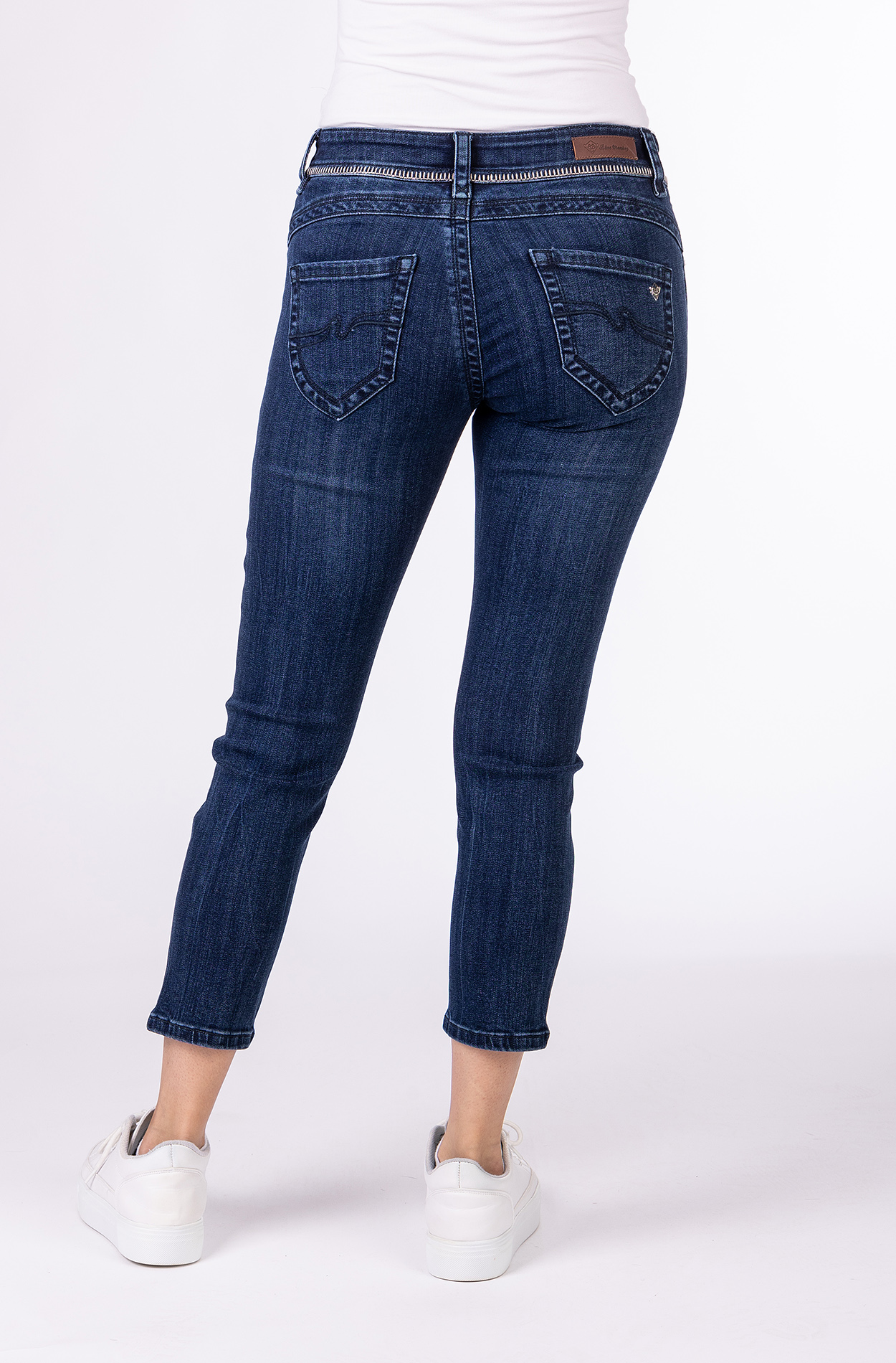 7Charlotte 11645X | 7/8 | Skinny Fit | Dark Blue