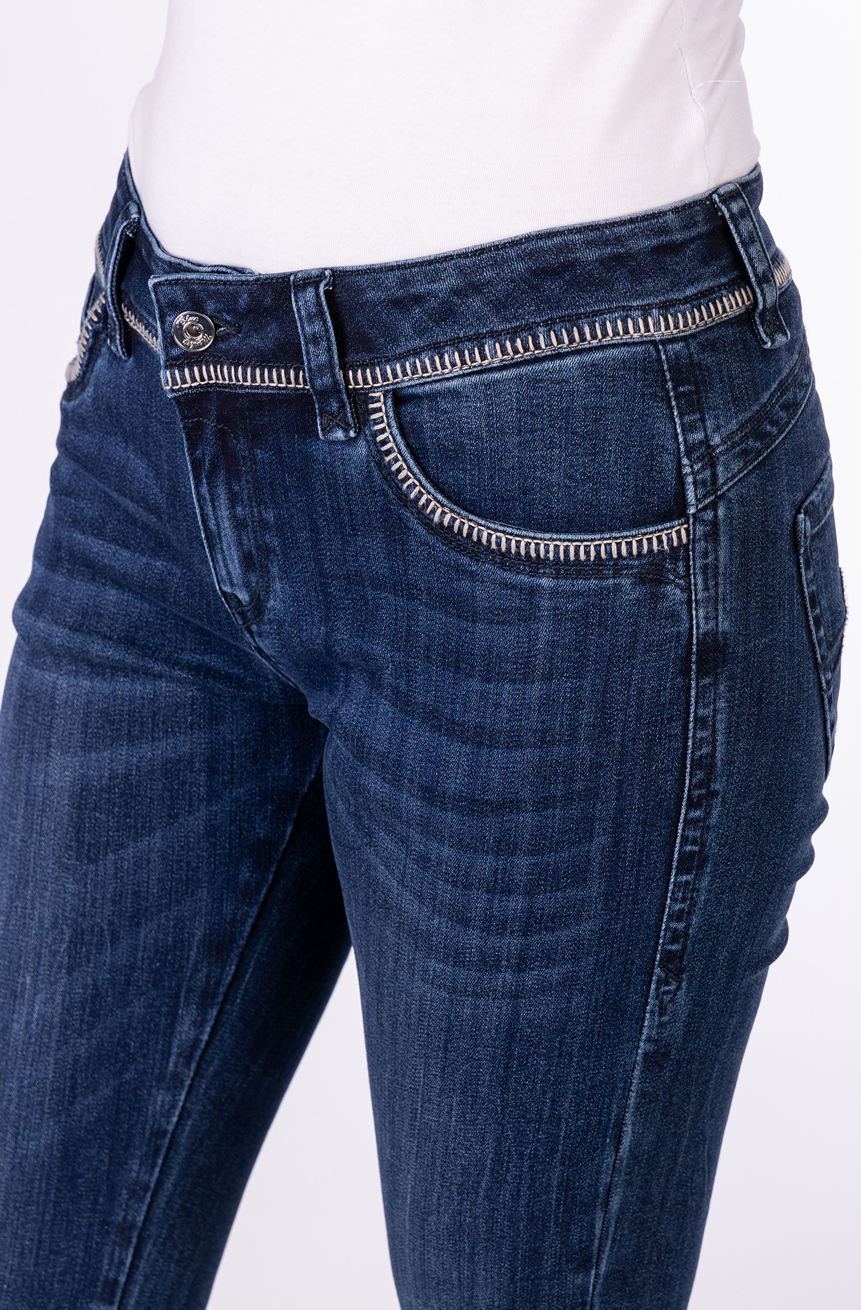 7Charlotte 11645X | 7/8 | Skinny Fit | Dark Blue