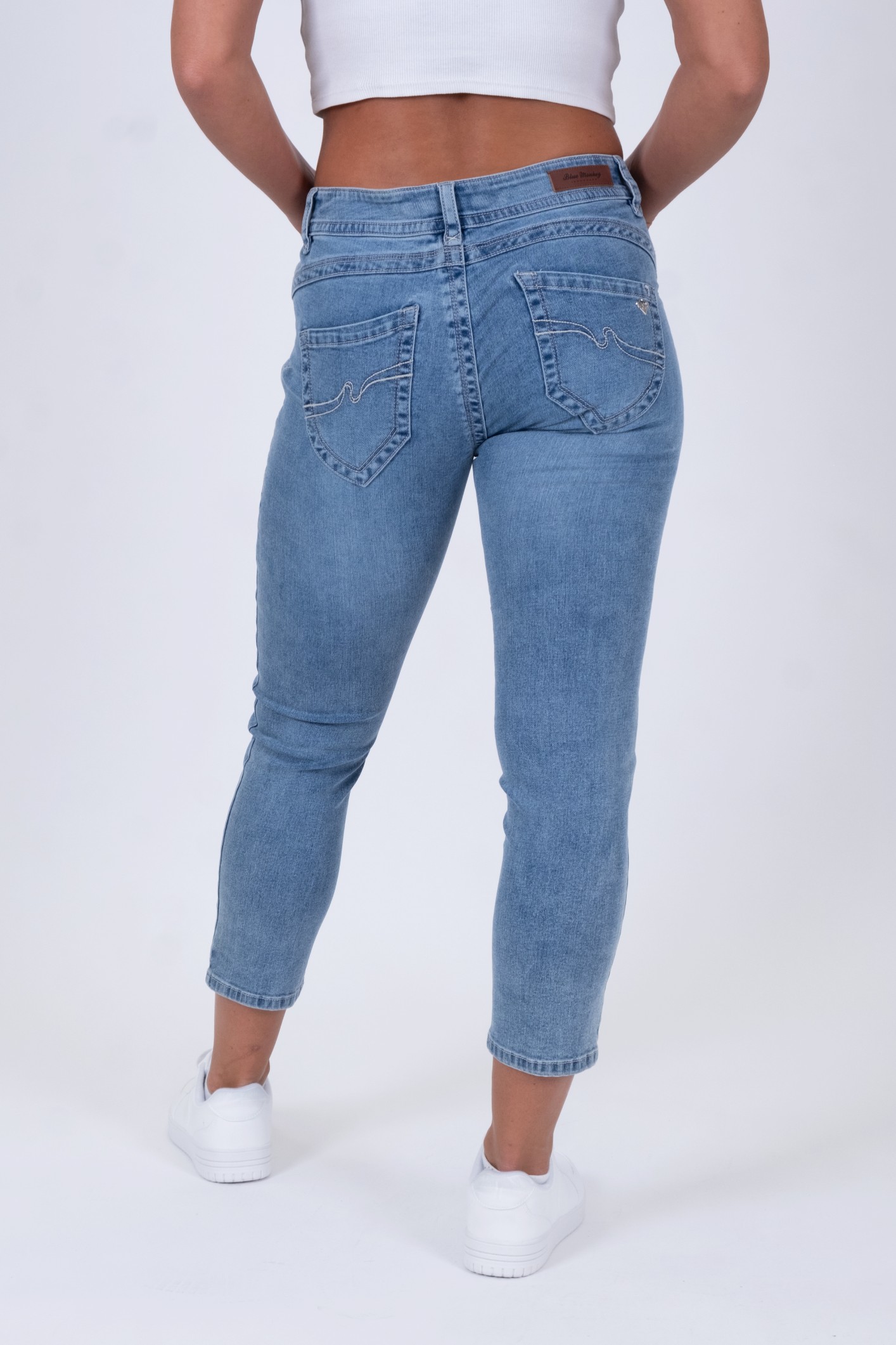 Charlotte 11481X | Skinny Fit | 7/8 | Blue