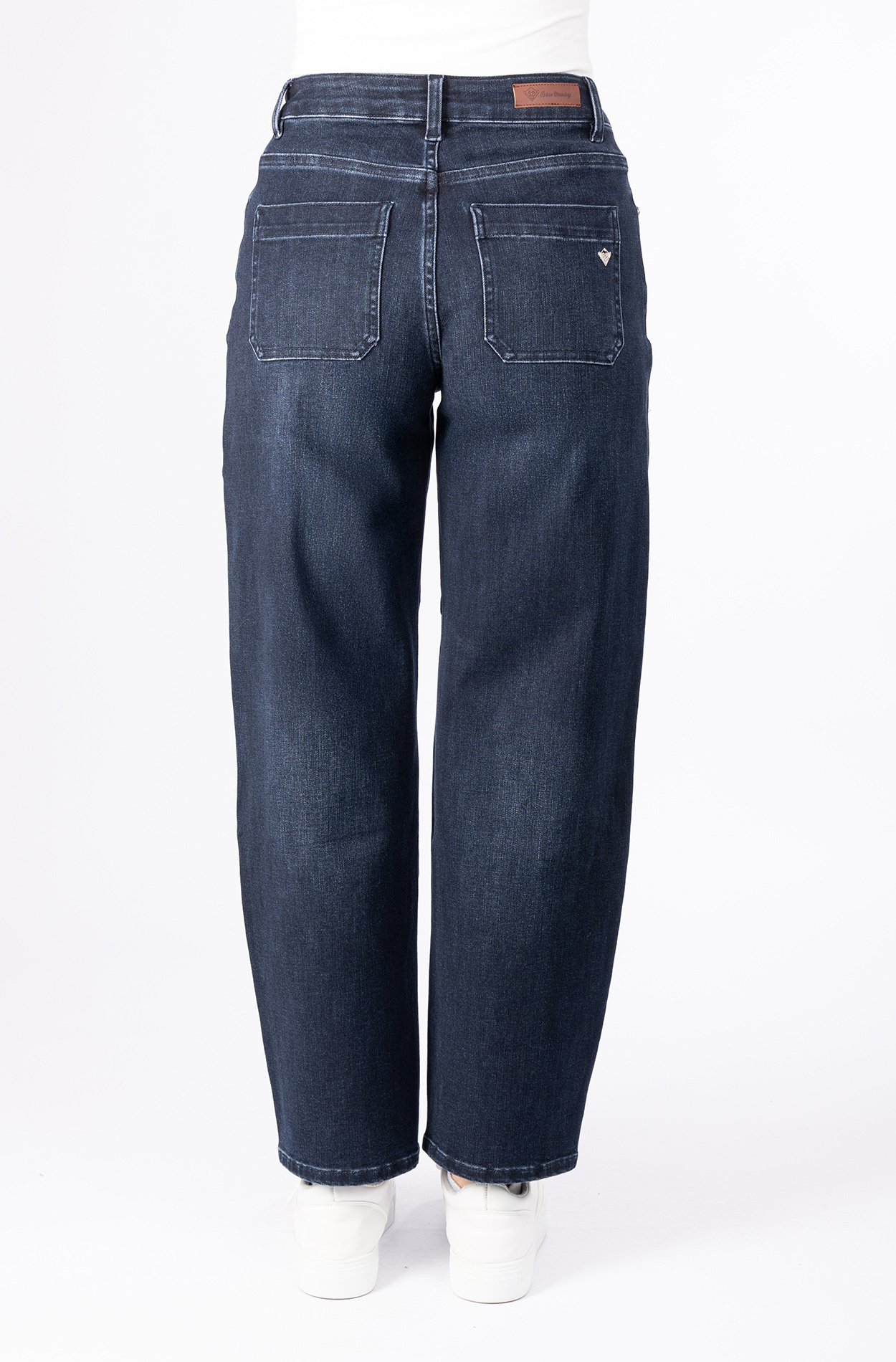 57Harper, O-Shape-Jeans, verkürzte Form, 5-Pocket-Style modern interpretiert