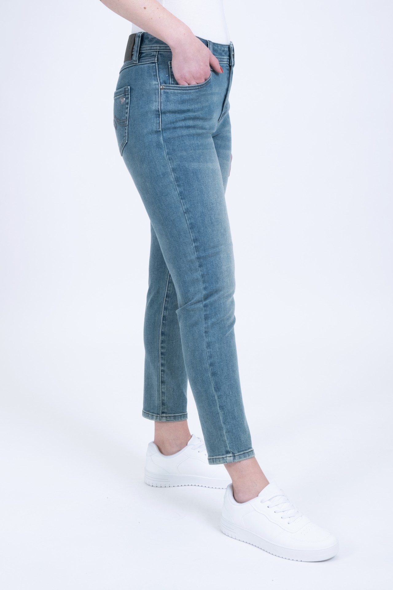 57Ava 30963Y | Slim Fit | High Ankle | Blue