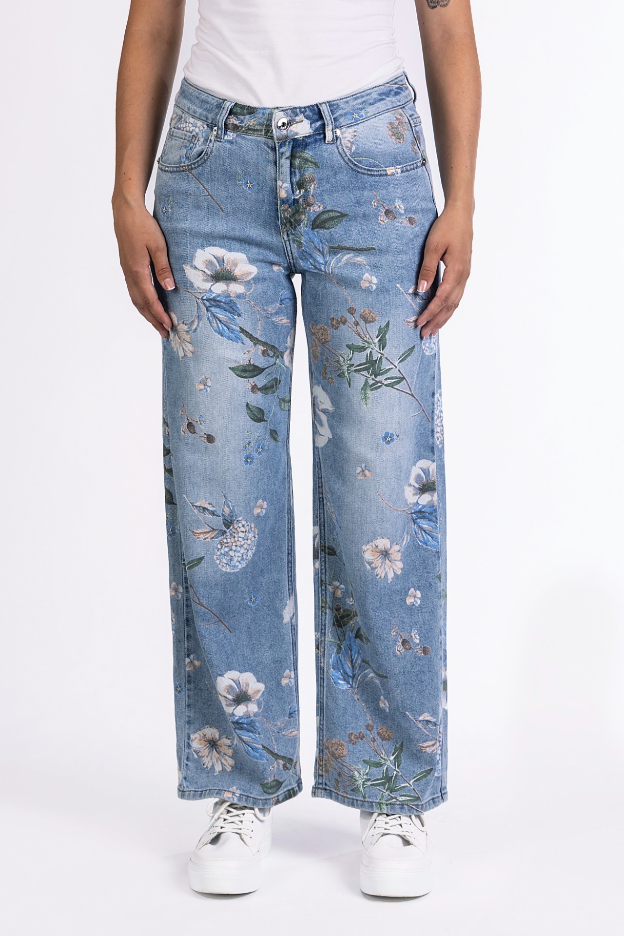 57Zoe 11616X | Wide Leg | Blue