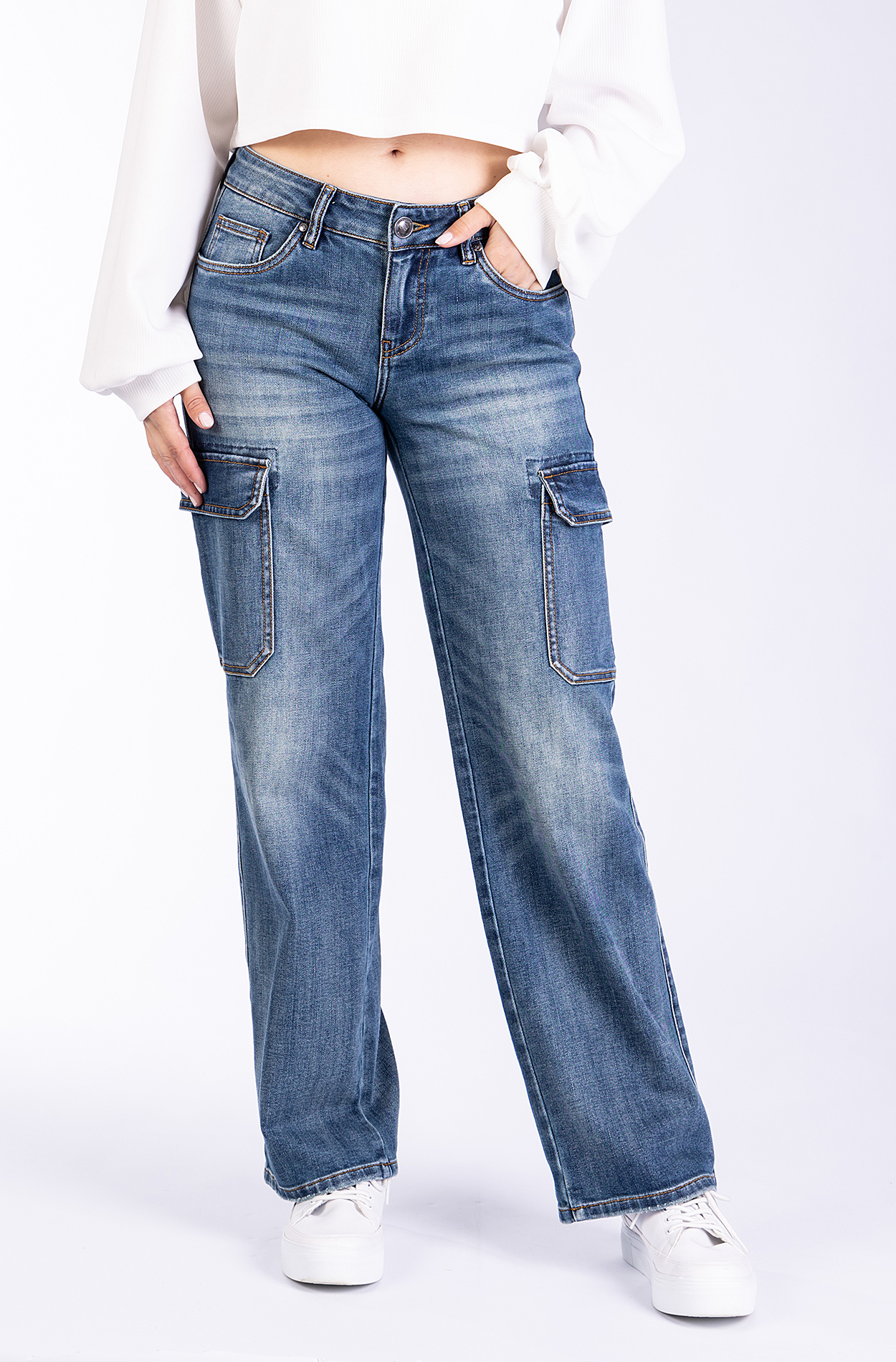 Amy 30752Y | Straight Fit | Blue