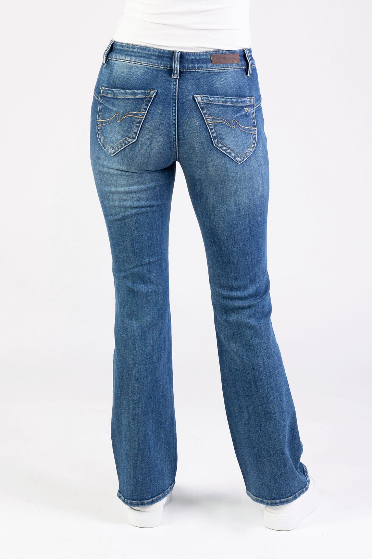 Blue Monkey, Bootcut-Jeans, 57Cora 11671Y