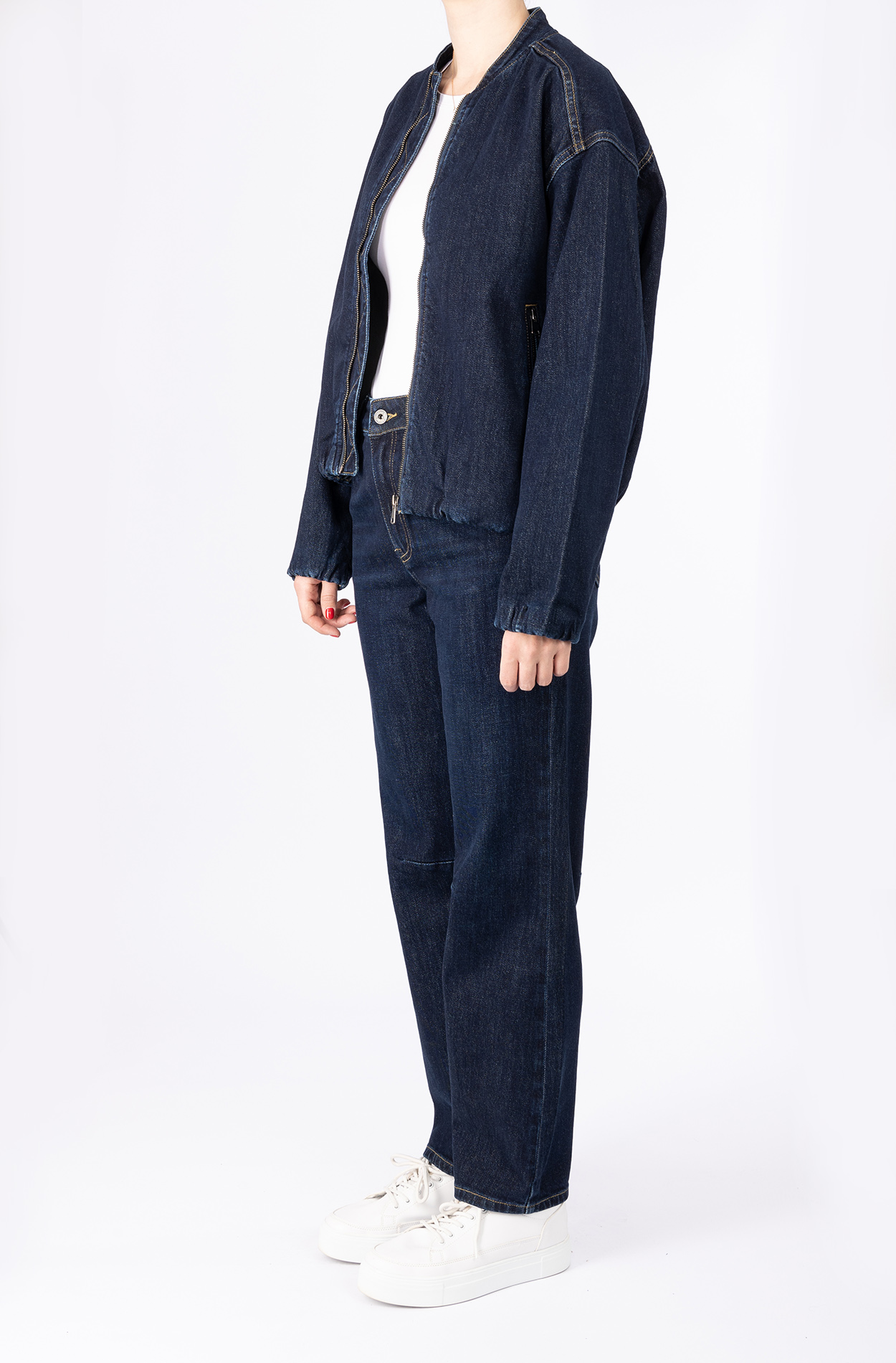 57Amal, Relaxed-Fit, 5-Pocket-Style, Verkürzt