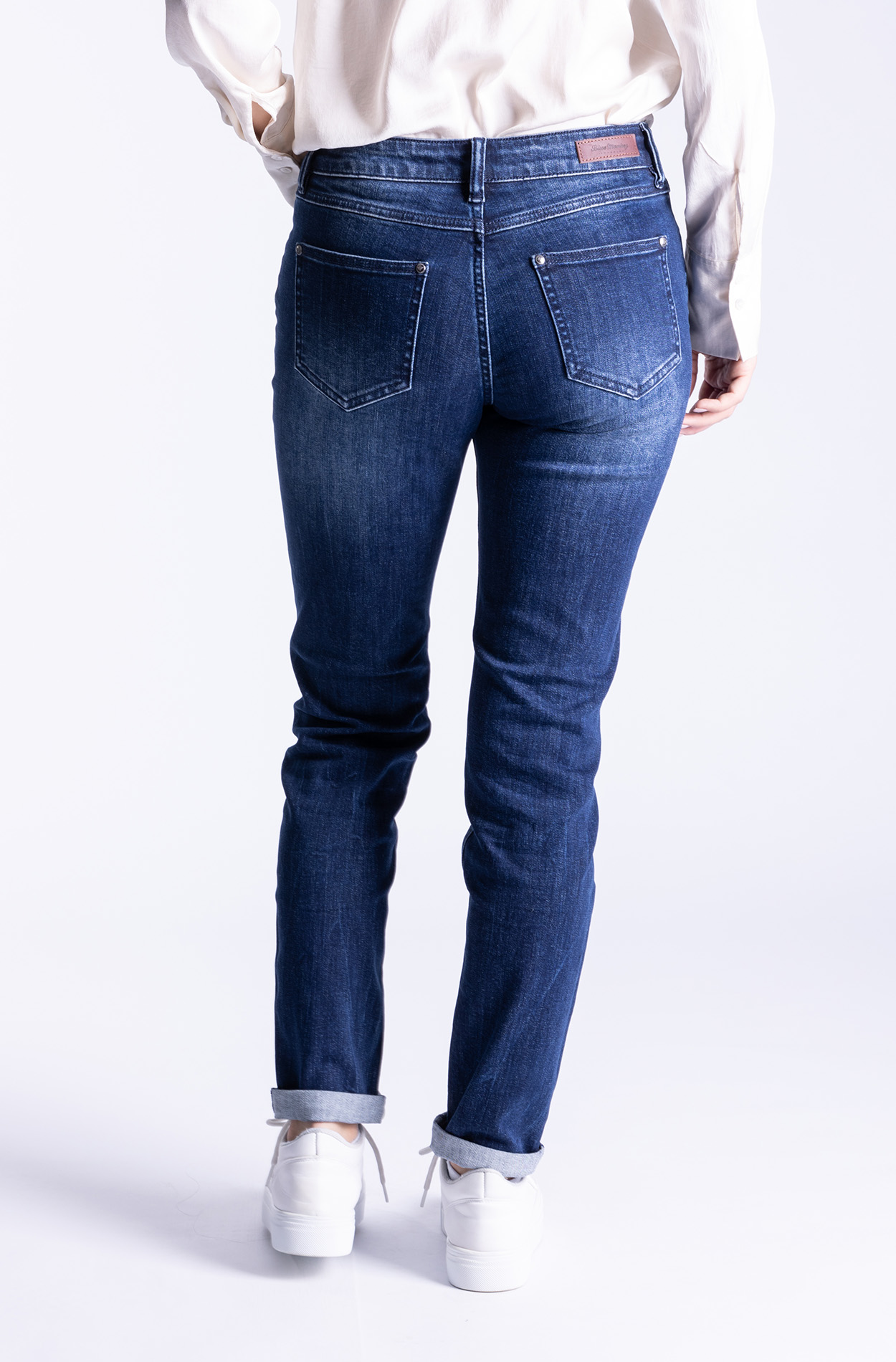 Hannah 30755Y | Mom Fit | Blue