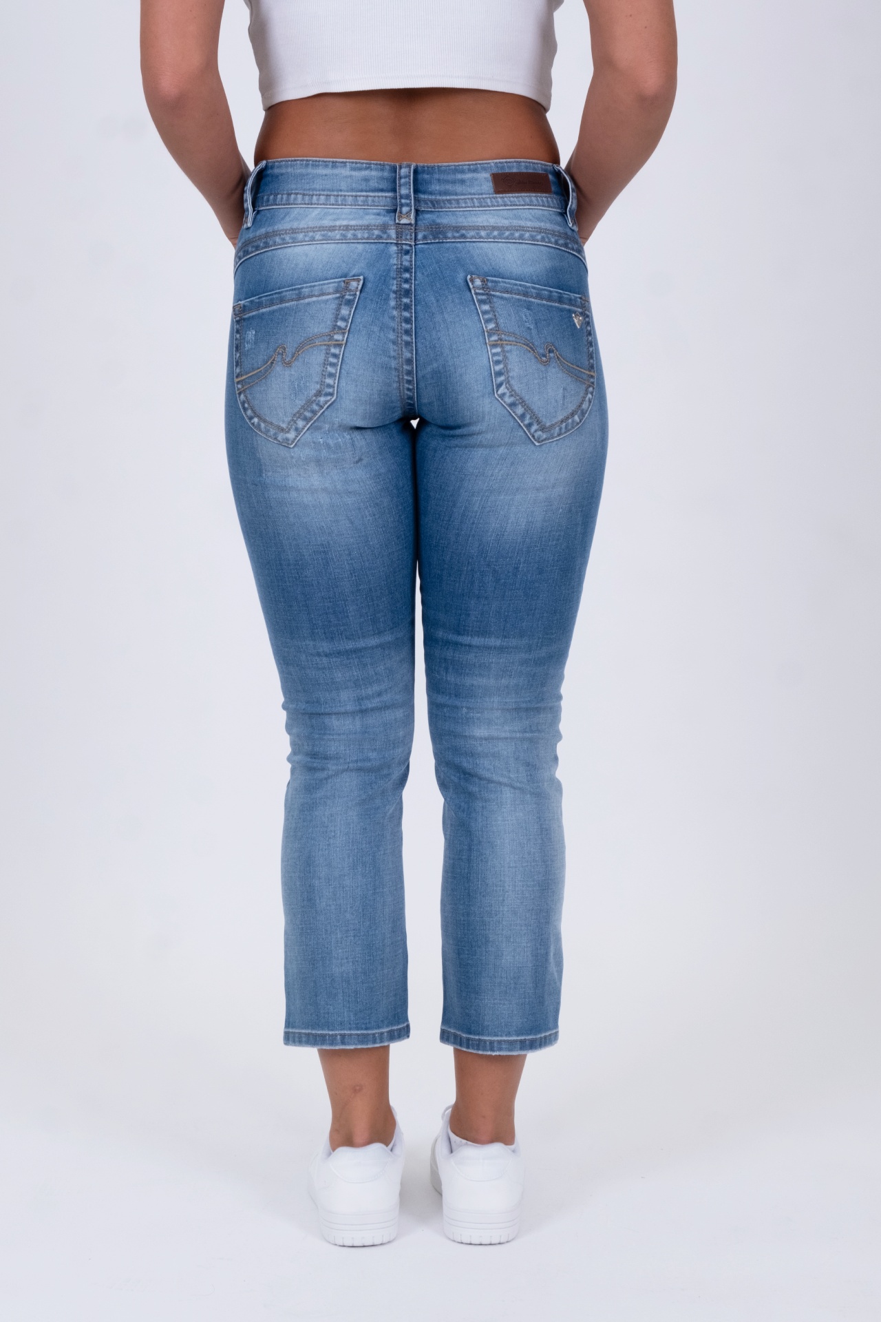 57Charlotte 11506X | Straight Fit | 7/8 | Blue