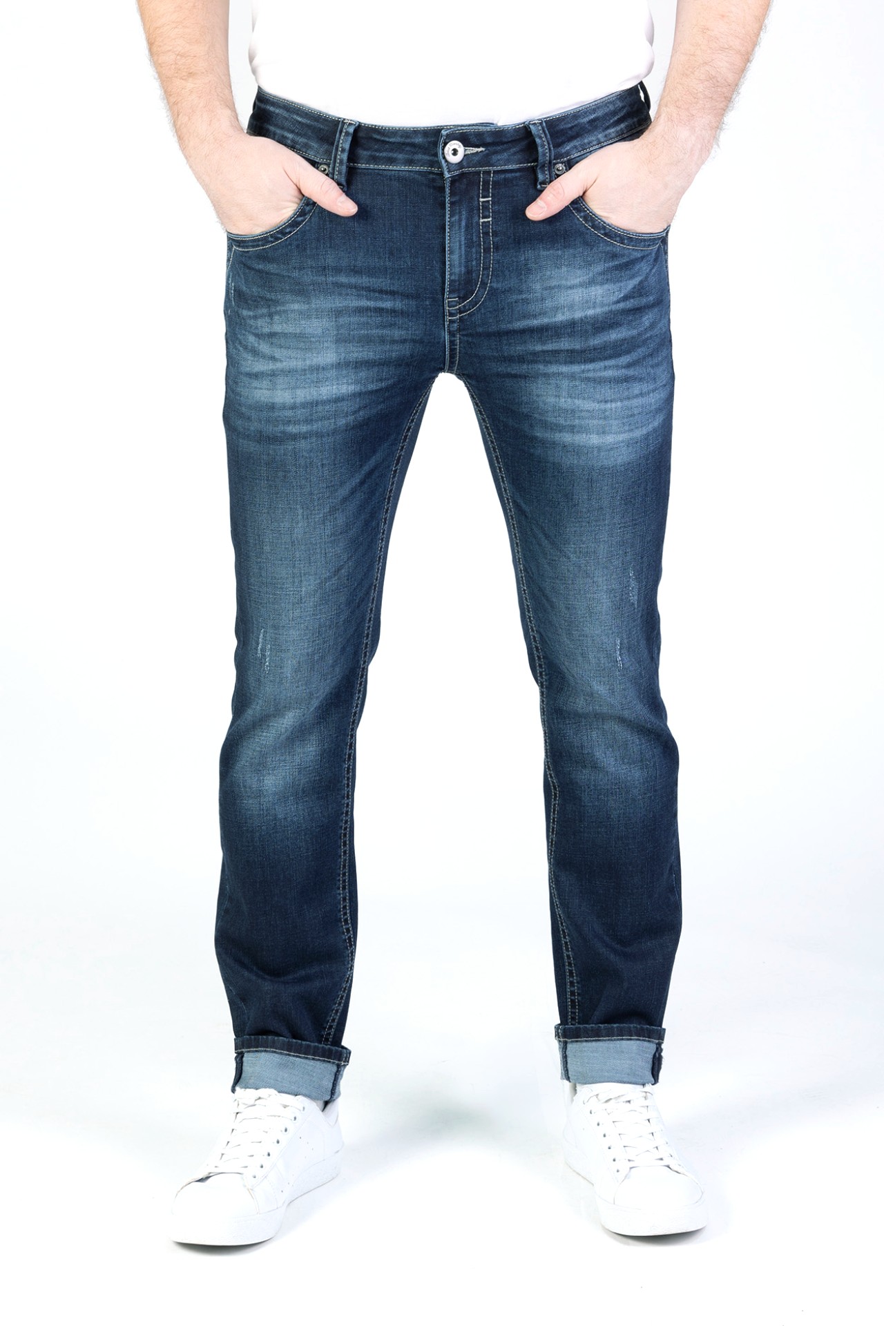 Blue Monkey, Slim-Fit-Jeans, 57Freddy 40136Y, markante Waschung