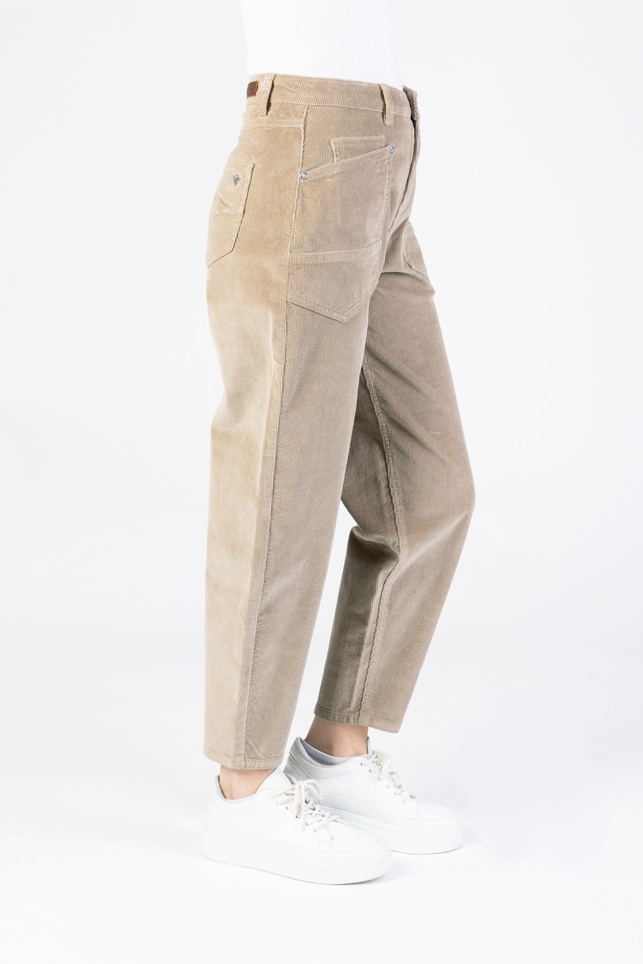 Blue Monkey, Barrel-Fit-Hose, Cord, 57Tina 11667Y, Cropped