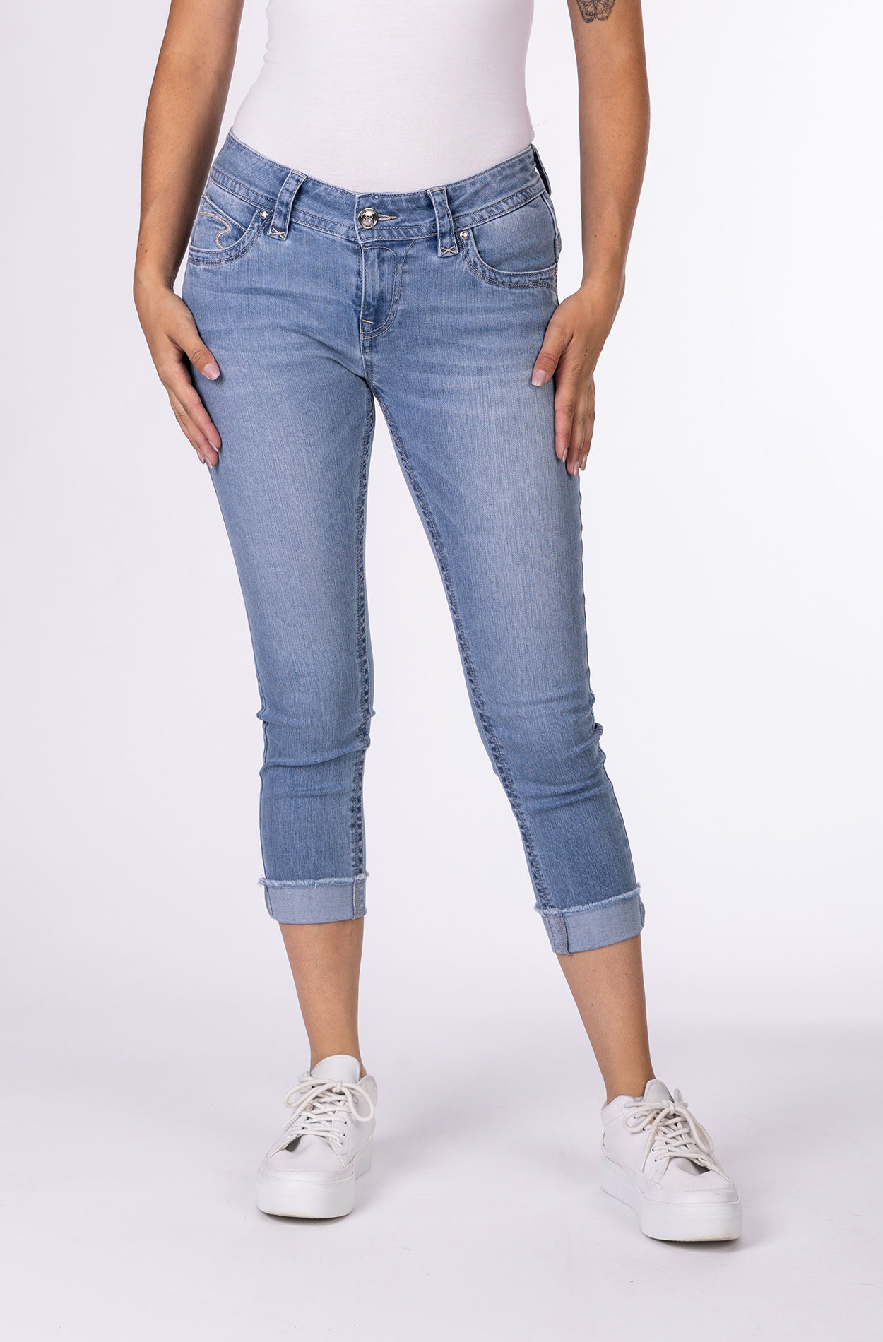 7Charlotte 31010X | 7/8 | Skinny Fit | Light Blue
