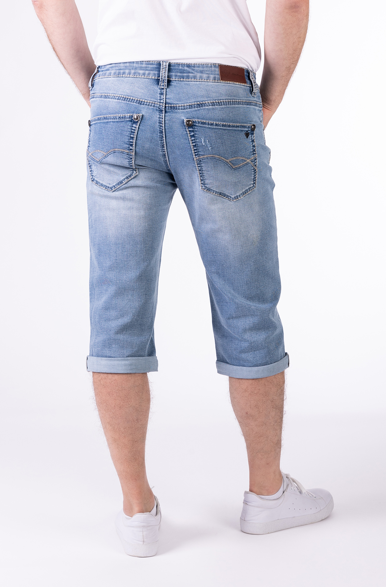 57Gordan 40129X | Straight Capri | Blue  