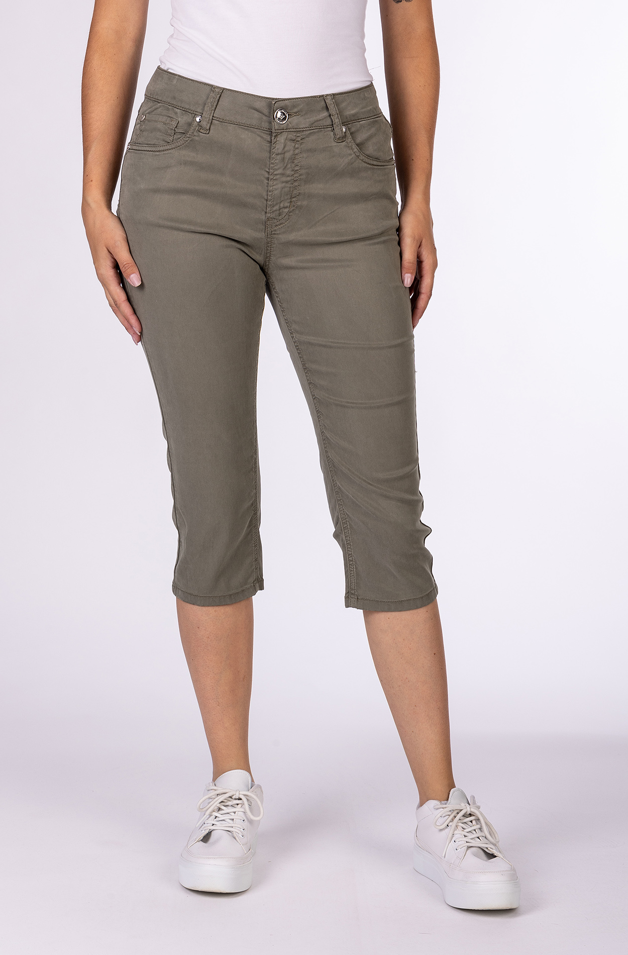 Blue Monkey, Slim-Fit-Hose, Hannah 31019Y, Capri 