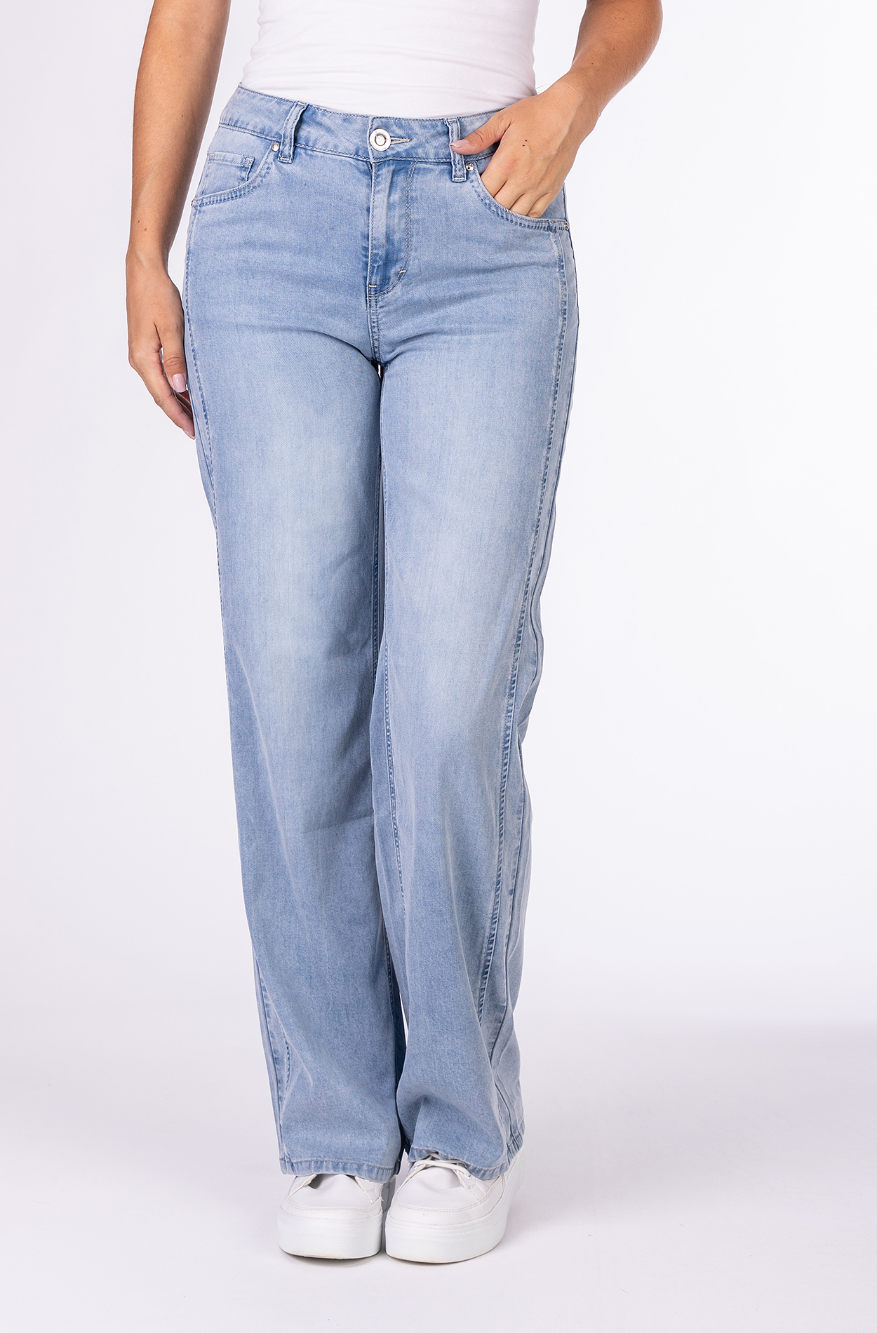 57Zoe 31003X | Wide Leg | Light Blue