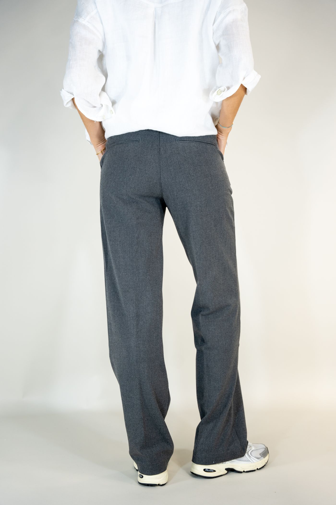 Amelia 30773Y | Wide Leg | Grau und Navy