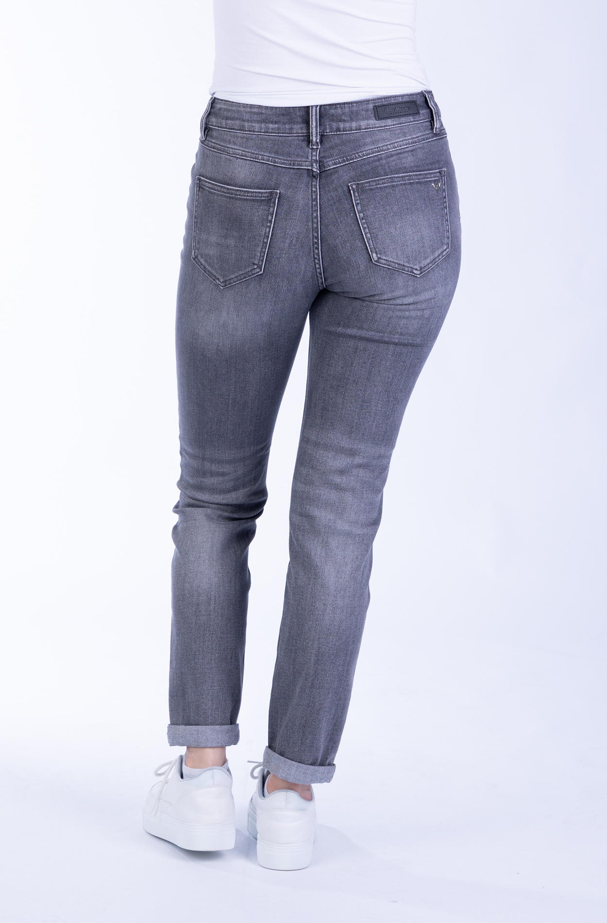 57Hannah 30836B | Basic | Mom Fit | Light-/ Mid- oder Dark Blue