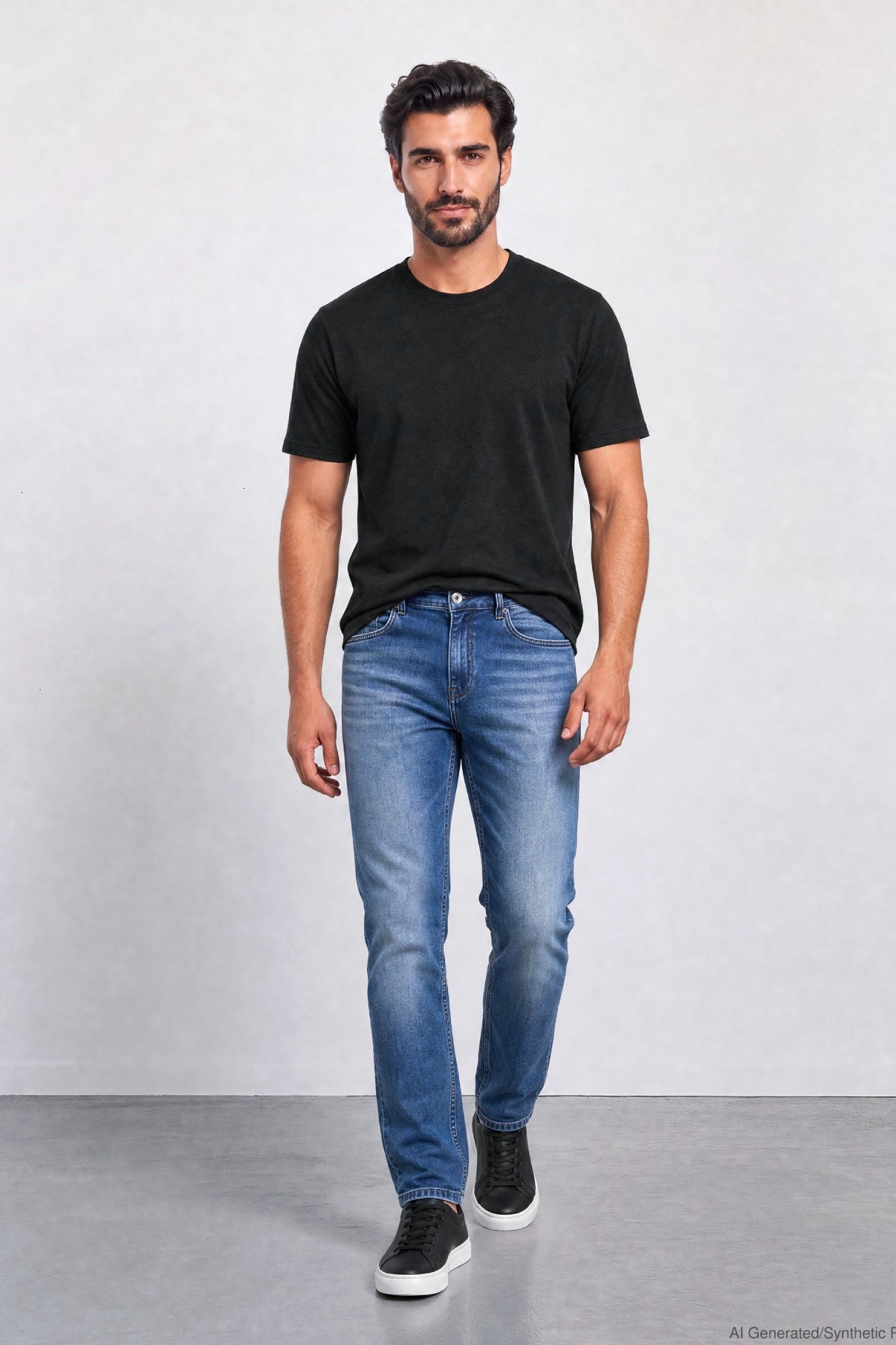 57Jack, Straight-Fit-Jeans, lässiger Sitz